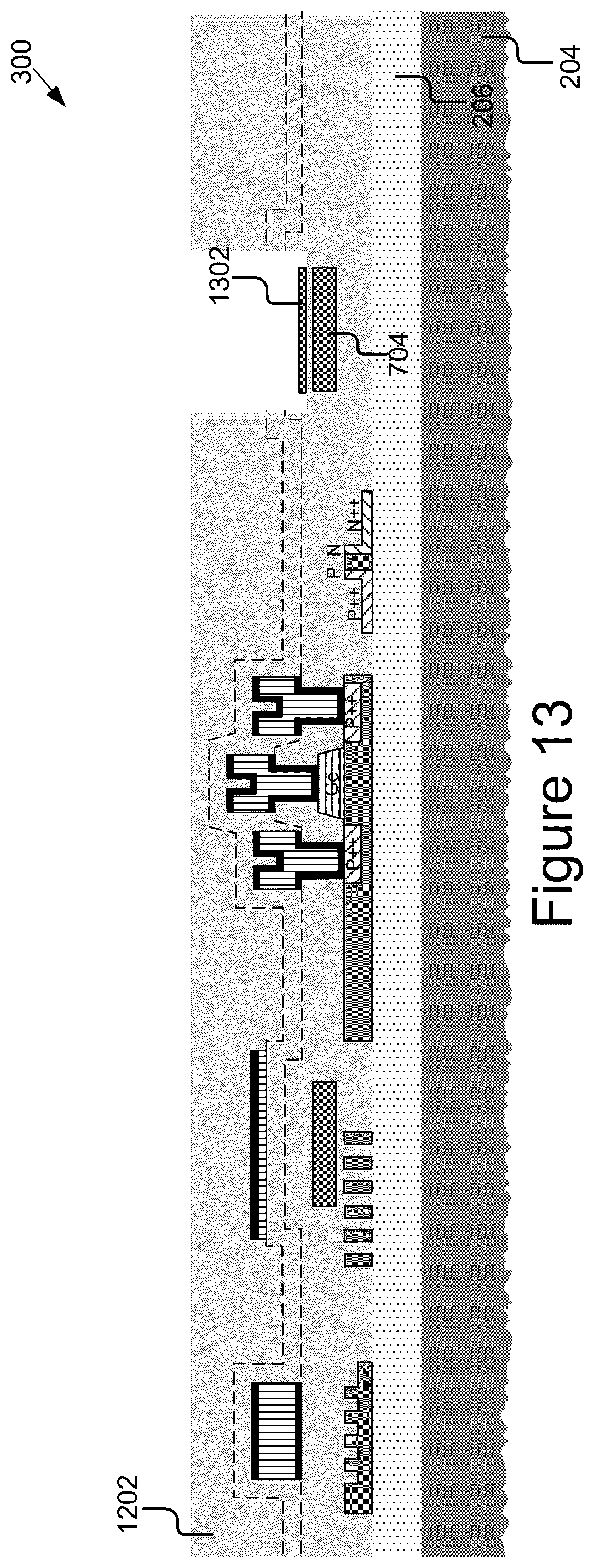 Patent US12320925 Figure 8 – Silicon photonics device for LIDAR sensor and method for fabrication