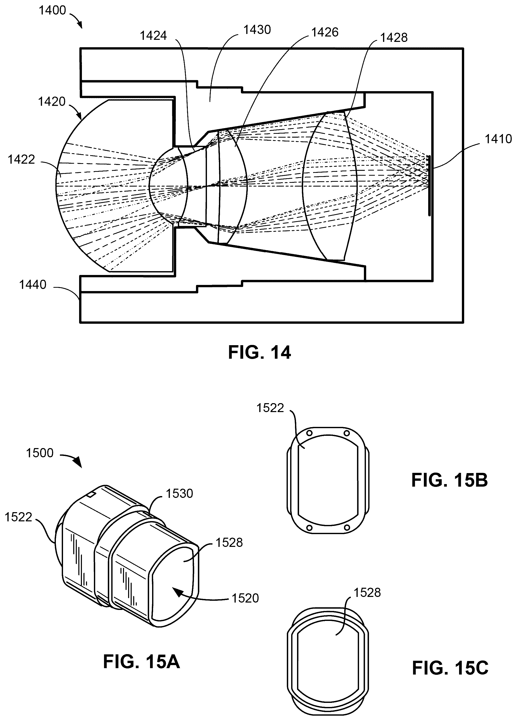 Patent US12320926 Figure 14 – Rotating compact light ranging system