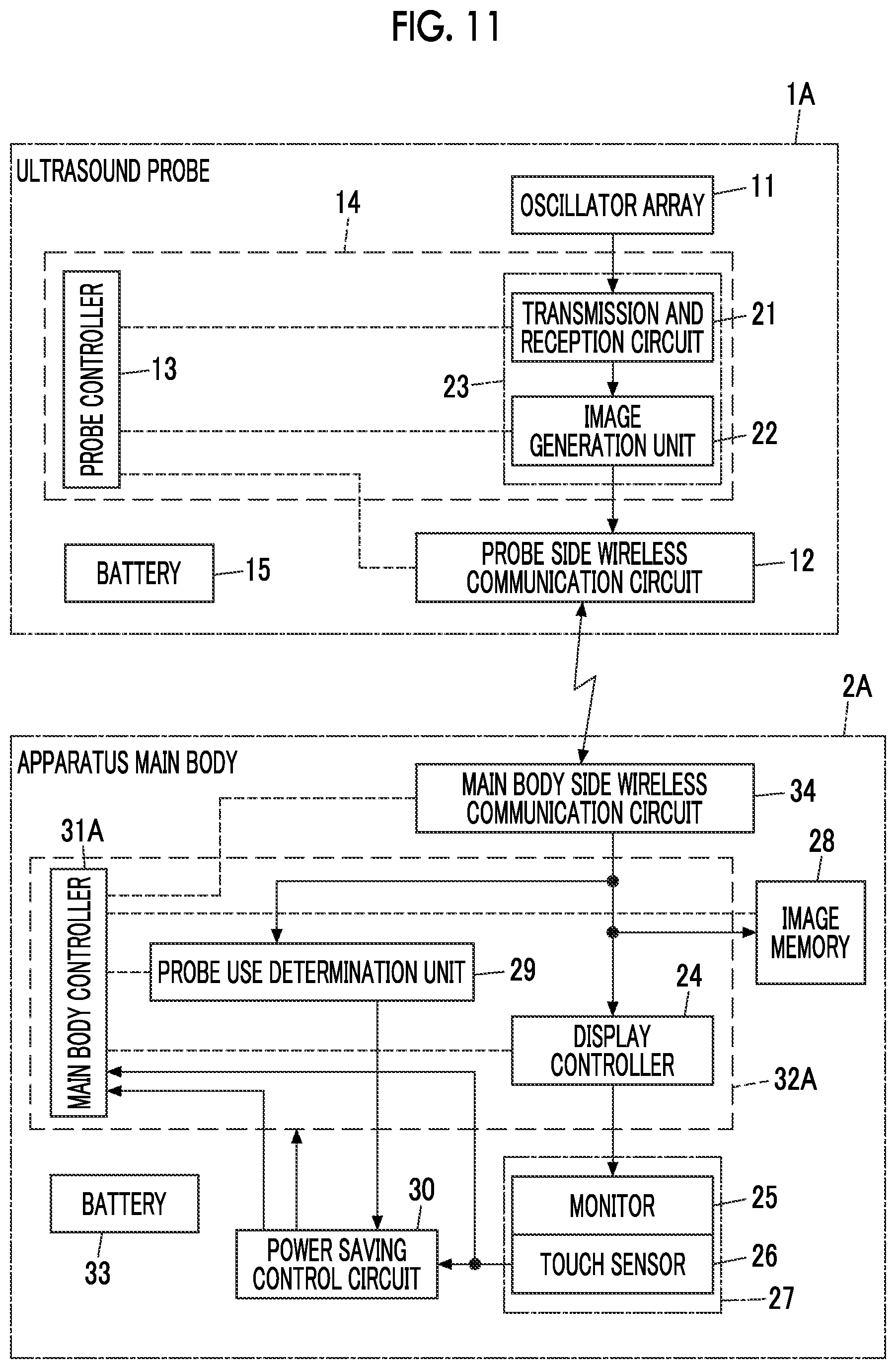 Patent US12320929 Figure 7 – Ultrasound diagnostic apparatus and control method for ultrasound diagnostic apparatus
