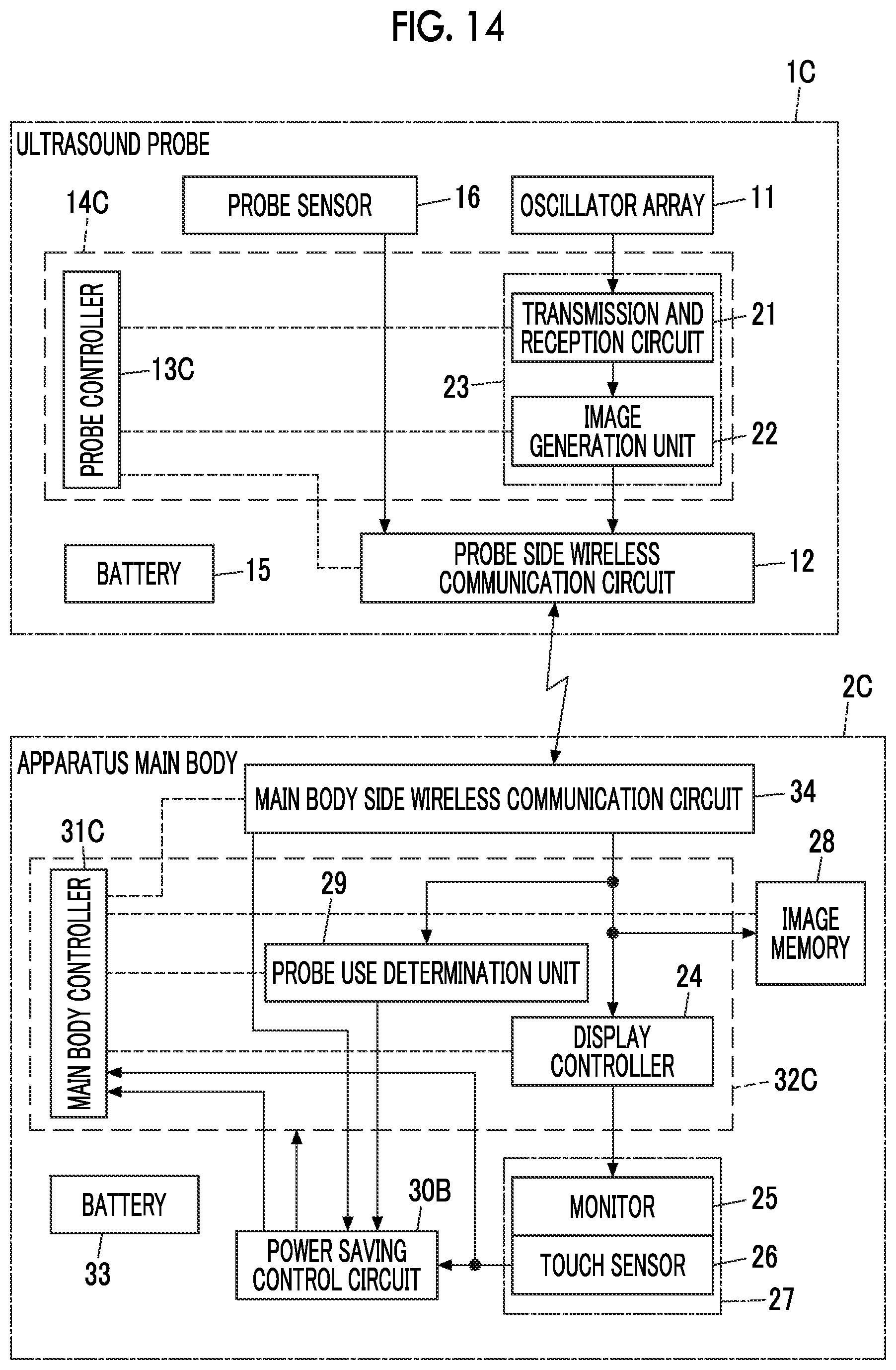 Patent US12320929 Figure 10 – Ultrasound diagnostic apparatus and control method for ultrasound diagnostic apparatus