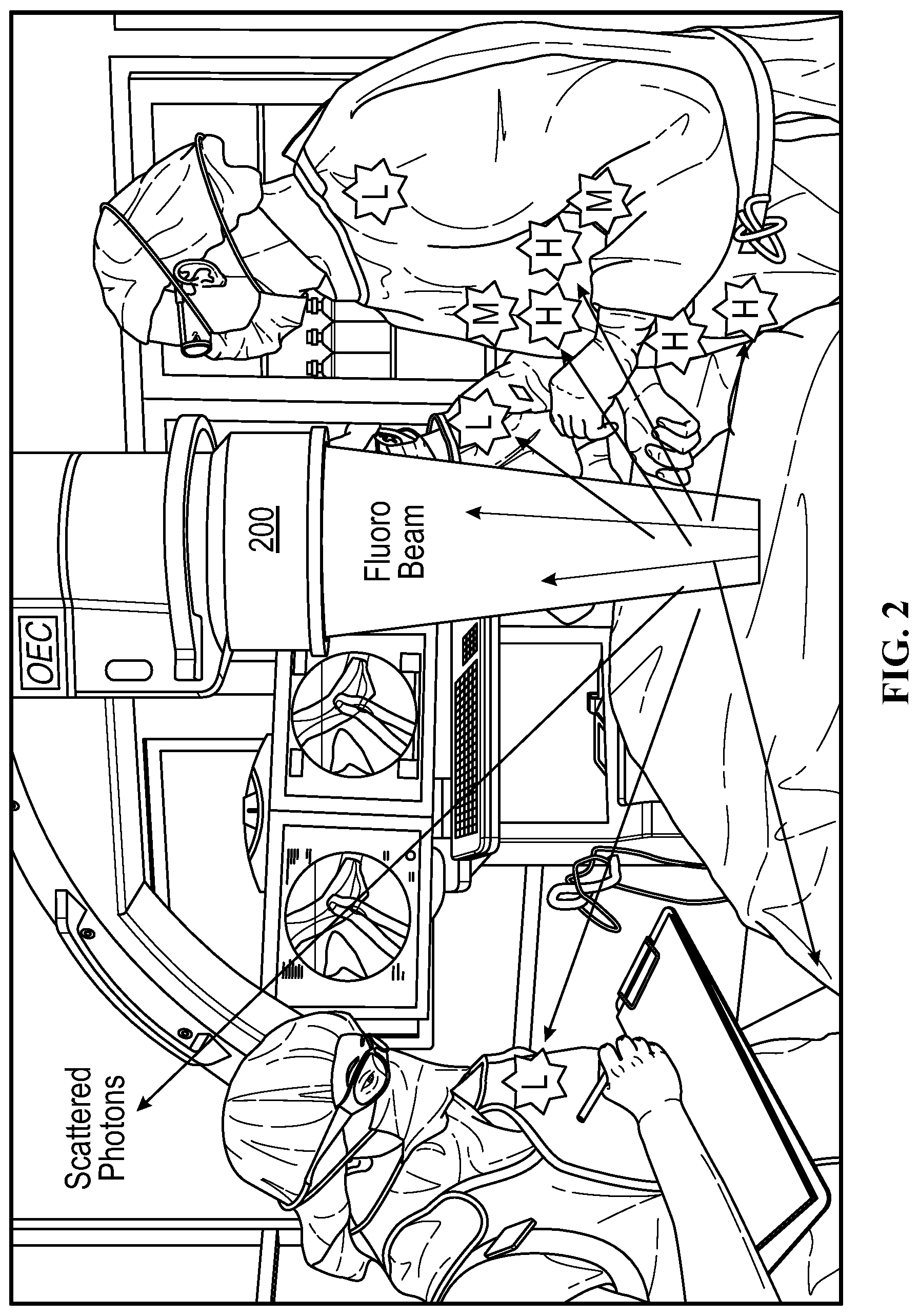Patent US12320930 Figure 2 – Localized radiation sensing and reporting surfaces