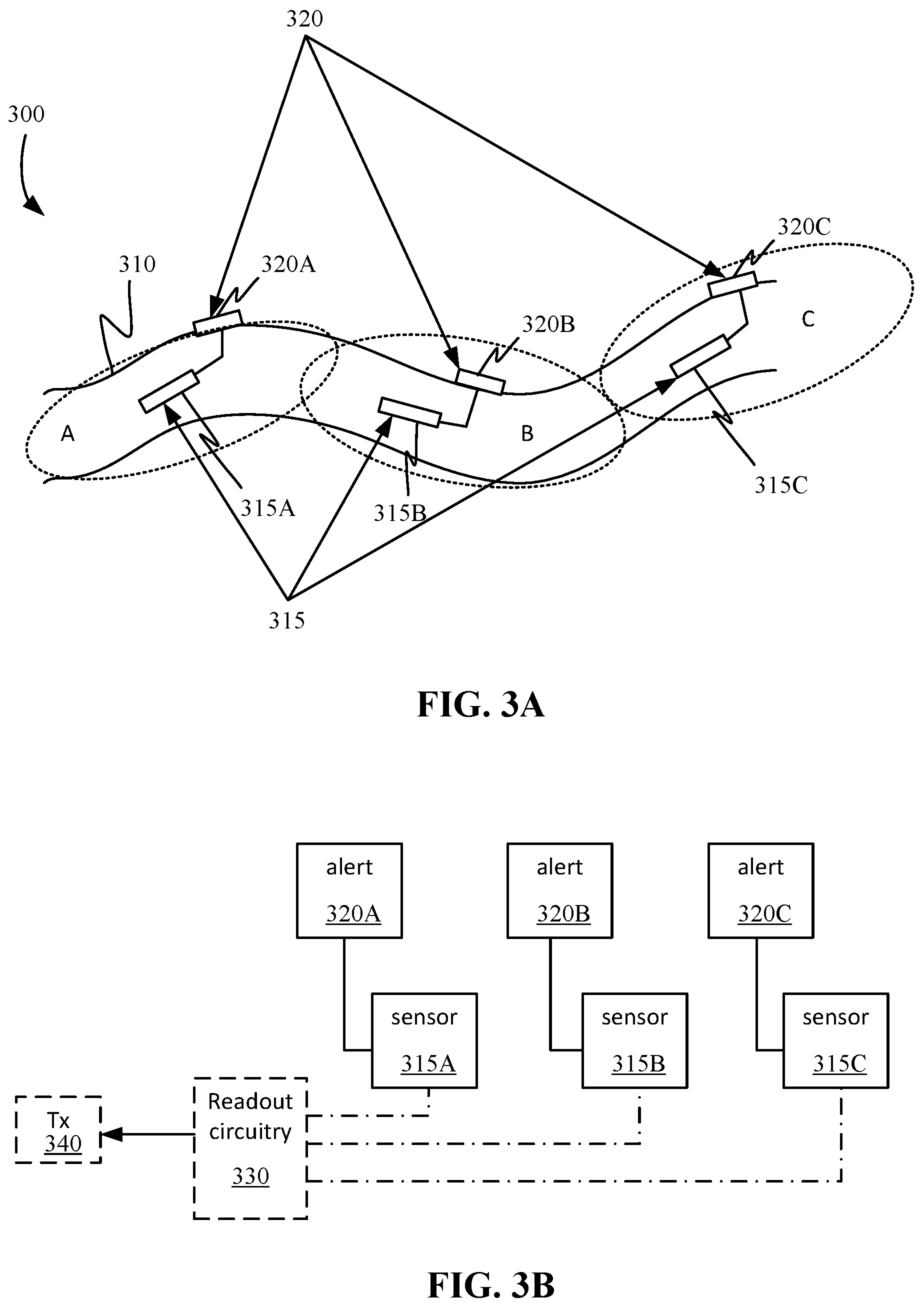 Patent US12320930 Figure 3 – Localized radiation sensing and reporting surfaces