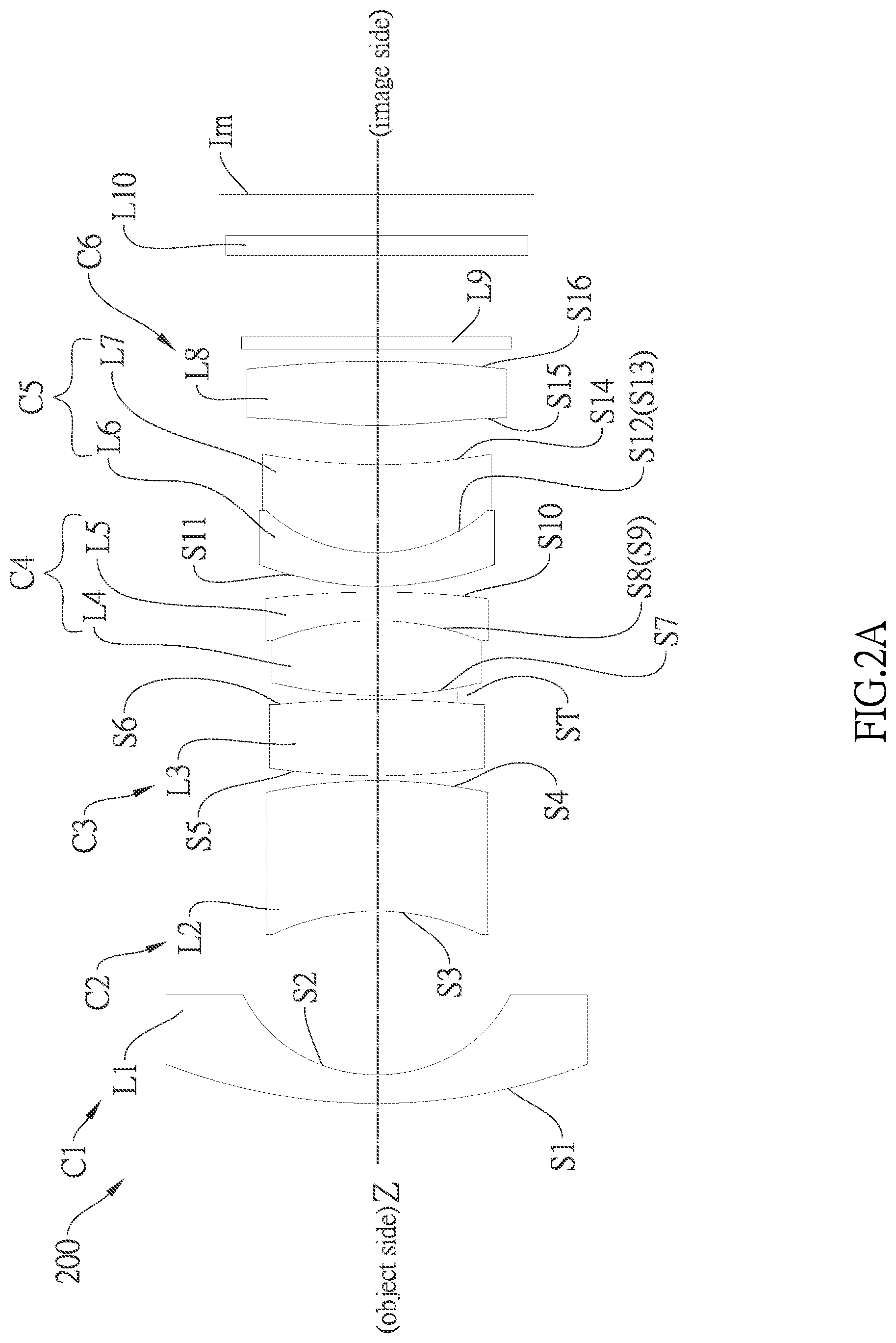 Patent US12320957 Figure 5 – Optical imaging lens