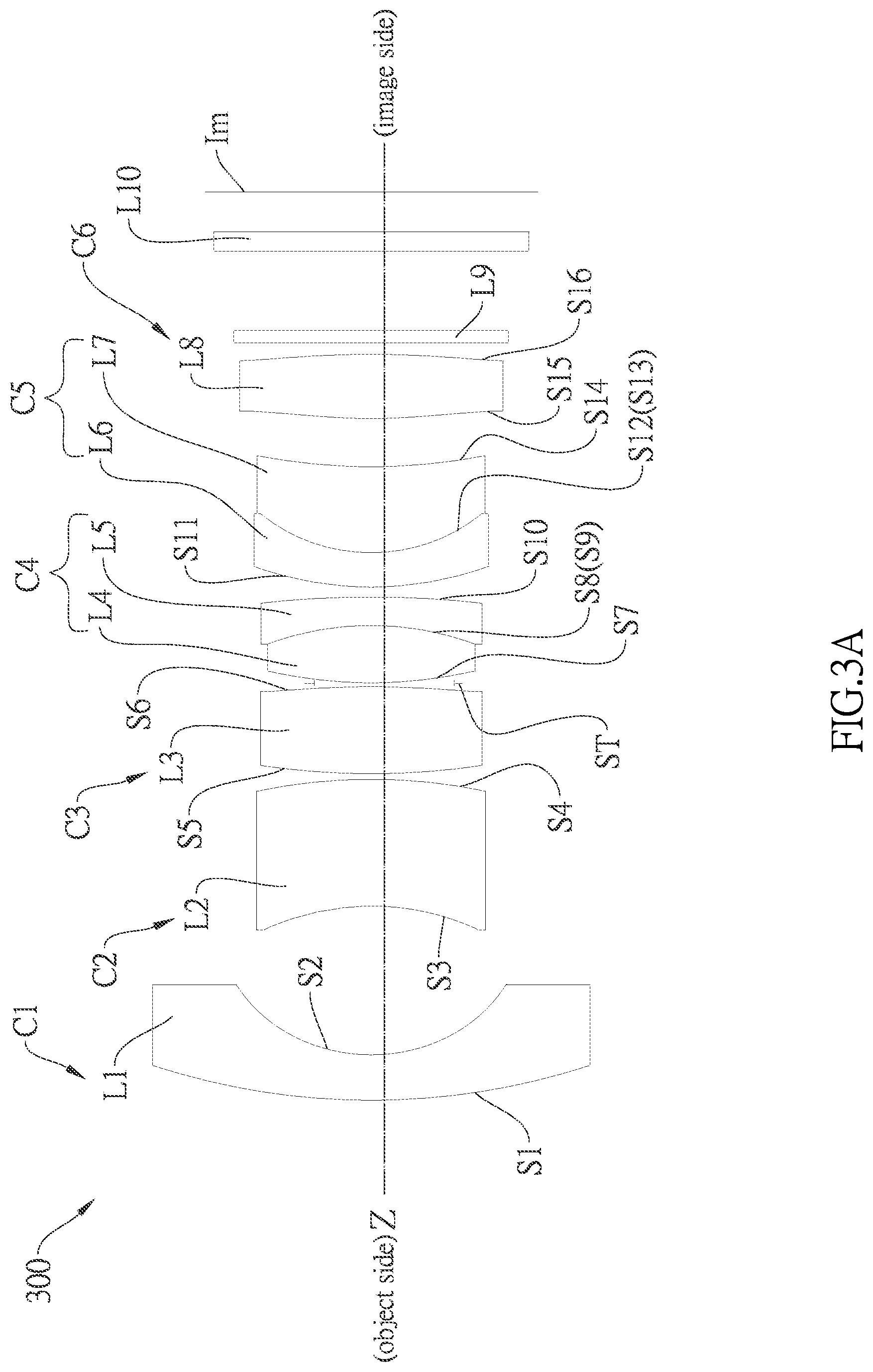 Patent US12320957 Figure 9 – Optical imaging lens