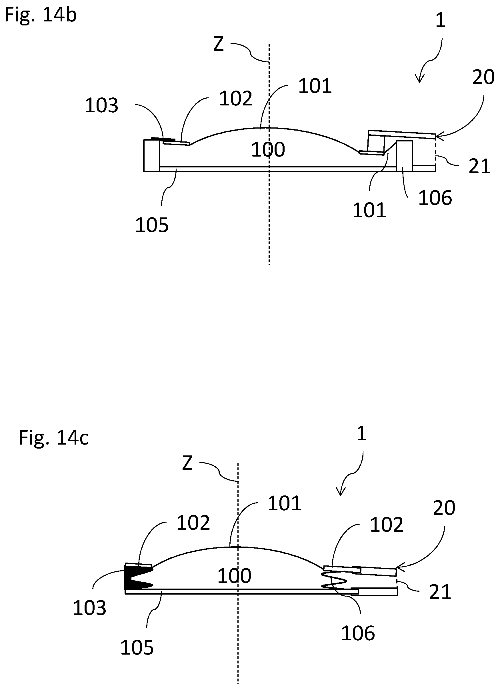 Patent US12320968 Figure 8 – Tunable optical device