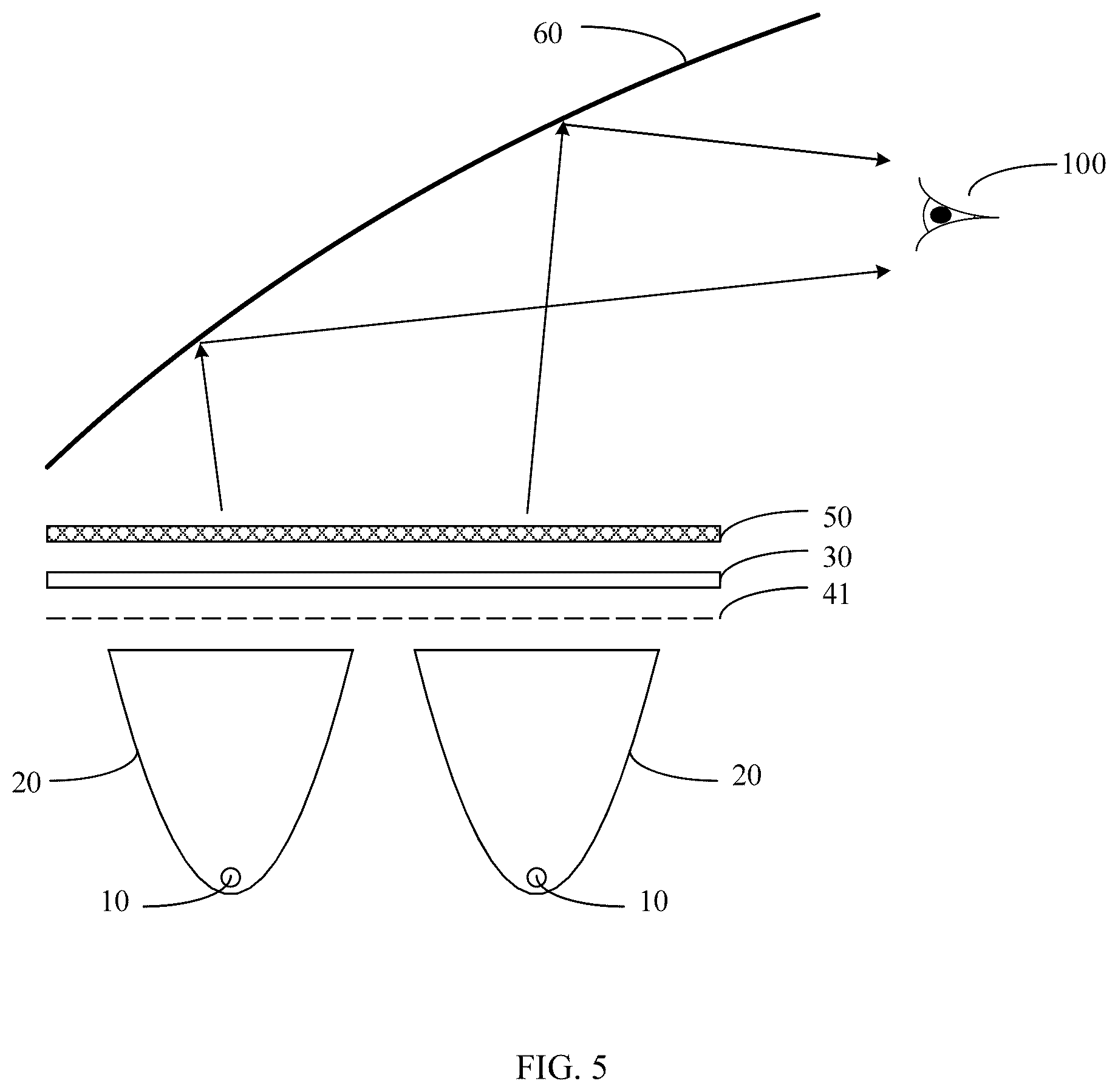 Patent US12320974 Figure 6 – Light control apparatus, passive light-emitting image source and head-up display system