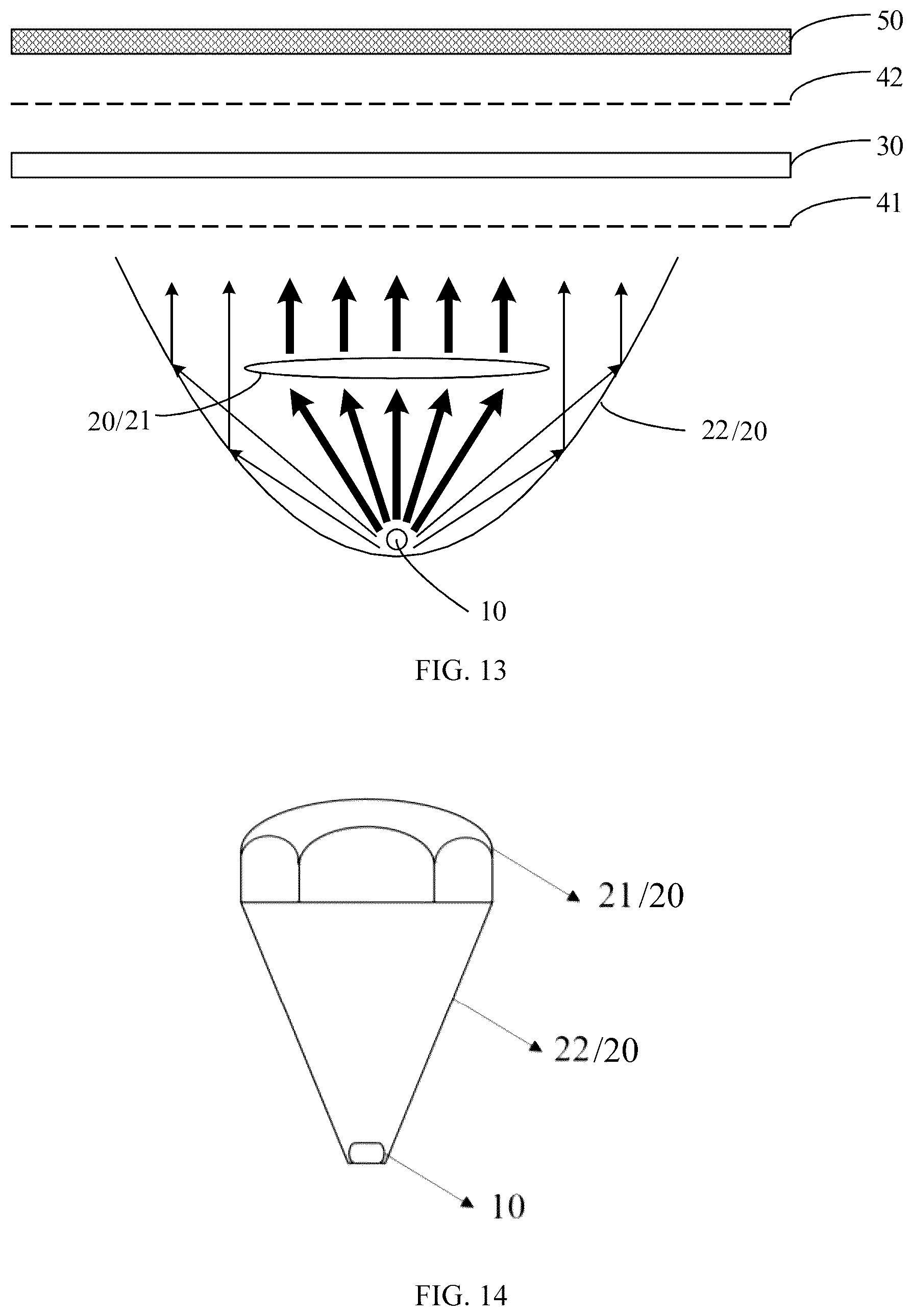 Patent US12320974 Figure 13 – Light control apparatus, passive light-emitting image source and head-up display system