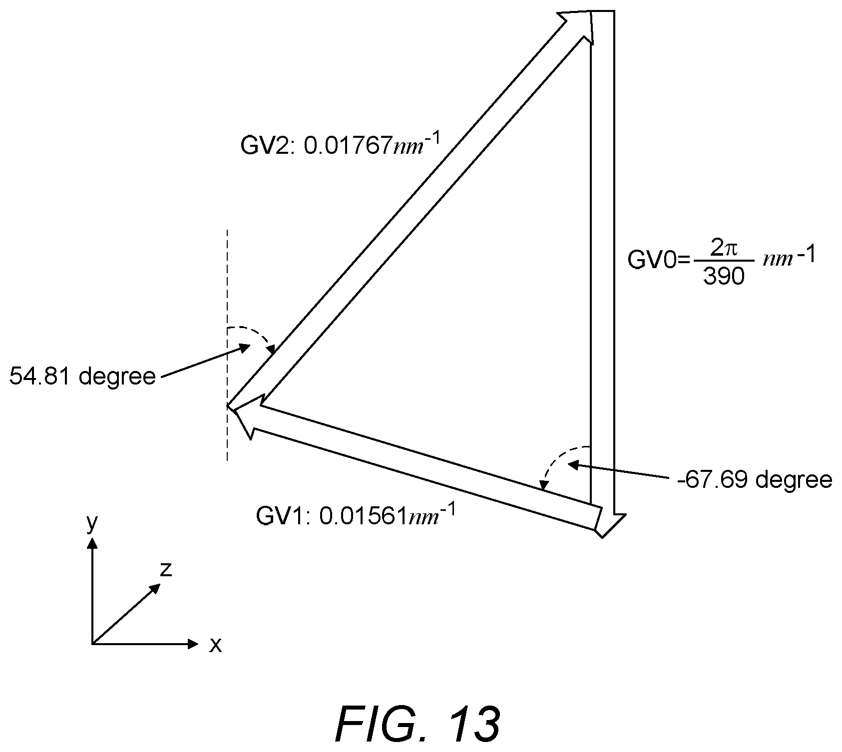Patent US12320979 Figure 13 – Device and method for compensating effects of pantoscopic tilt or wrap/sweep tilt on an image presented on an augmented reality or virtual reality display