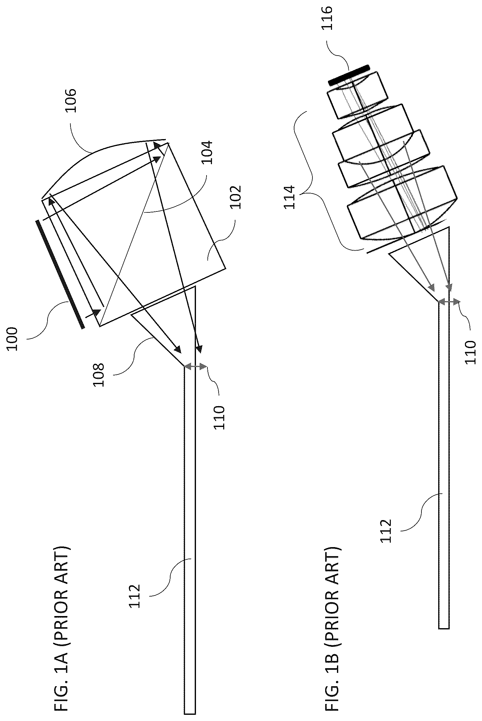 Patent US12320983 Figure 1 – Image projector with polarizing catadioptric collimator