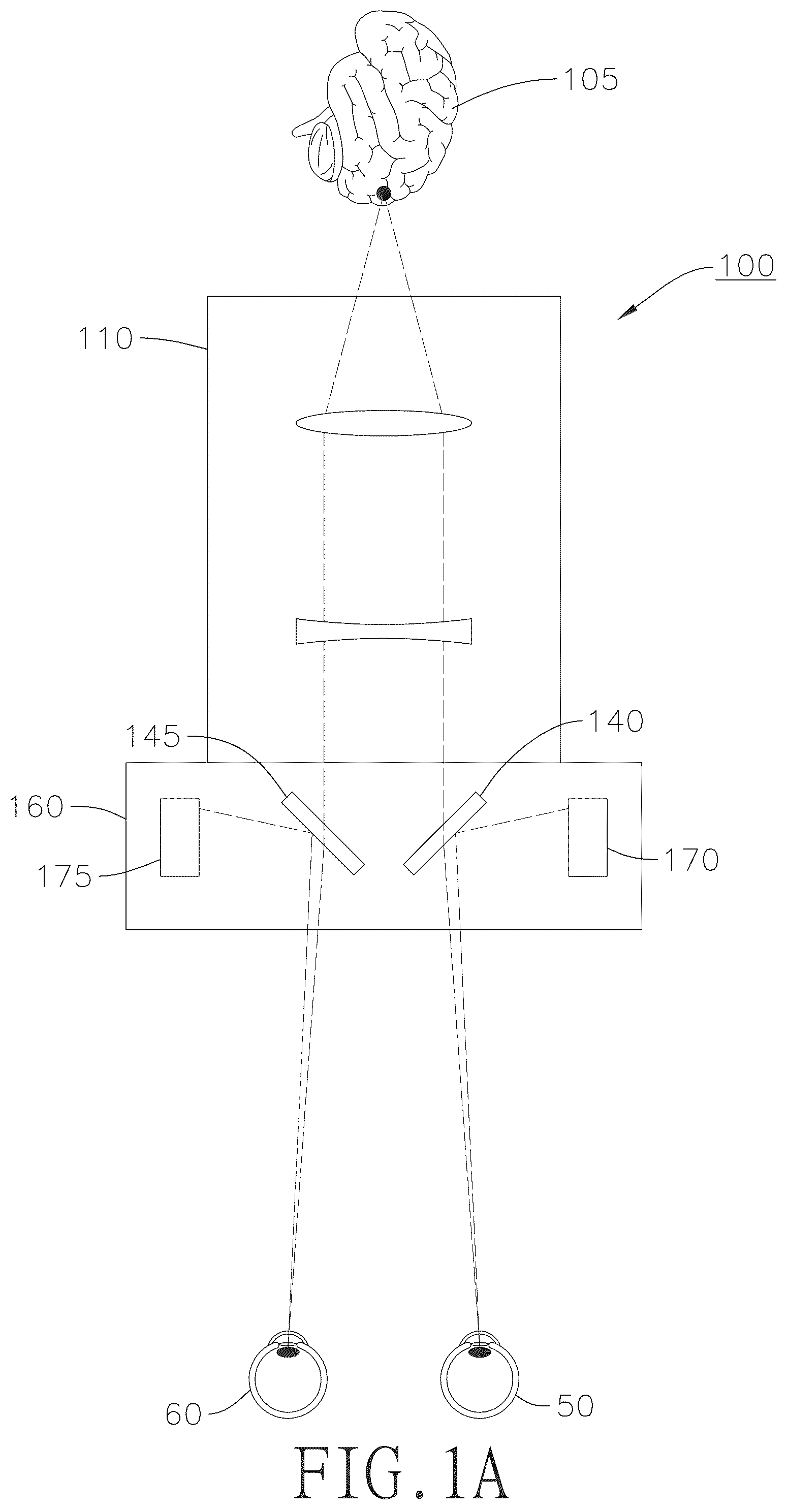 Patent US12320984 Figure 1 – Head wearable virtual image module for superimposing virtual image on real-time image