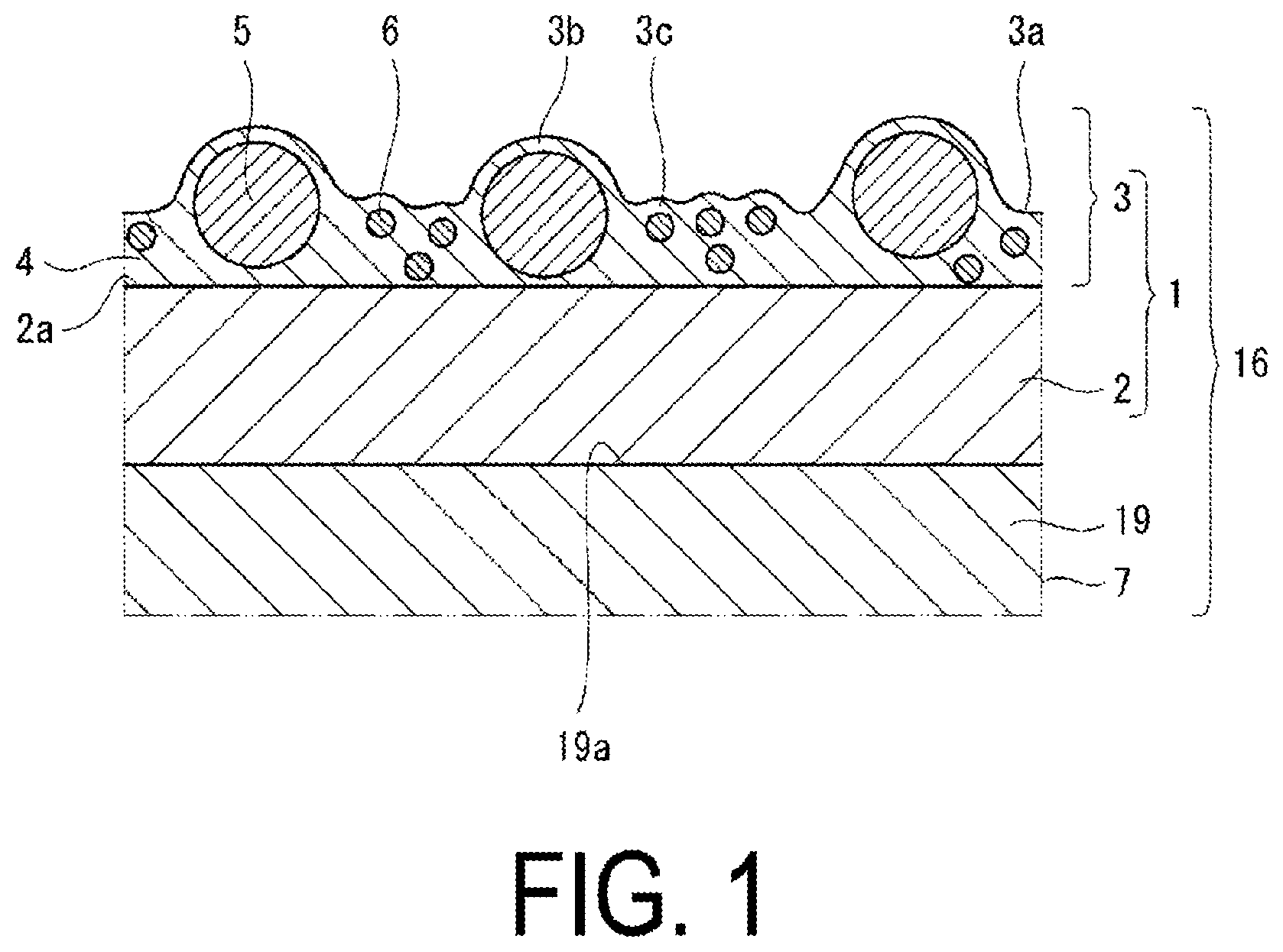 Patent US12320994 Figure 1 – Surface material for pen input device and pen input device