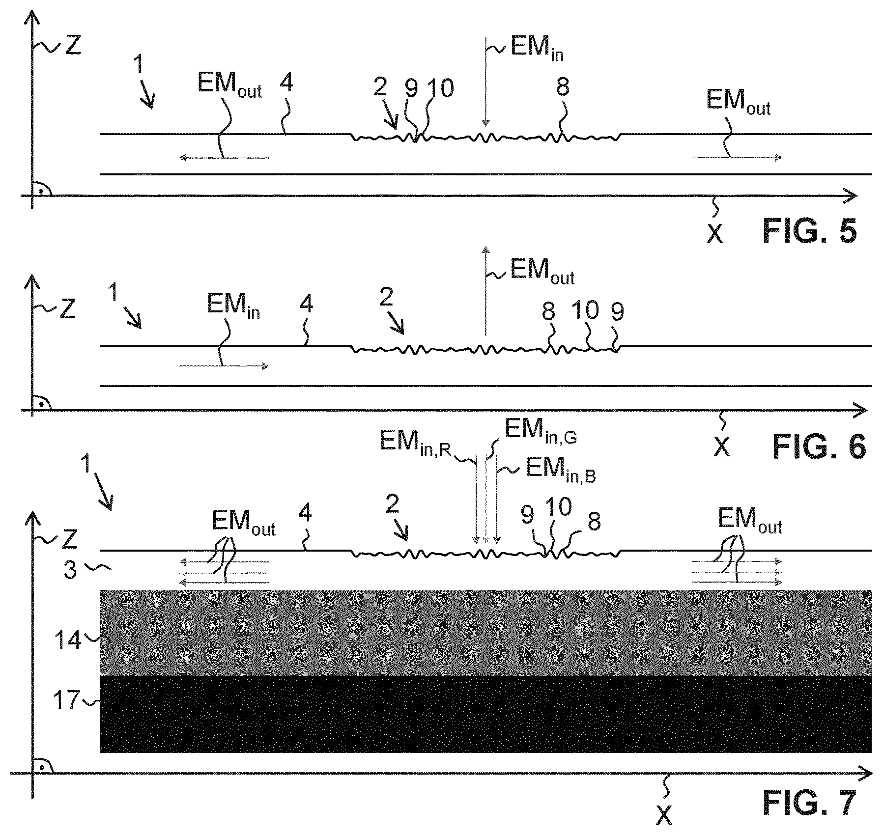 Patent US12320996 Figure 5 – Diffractive optical element