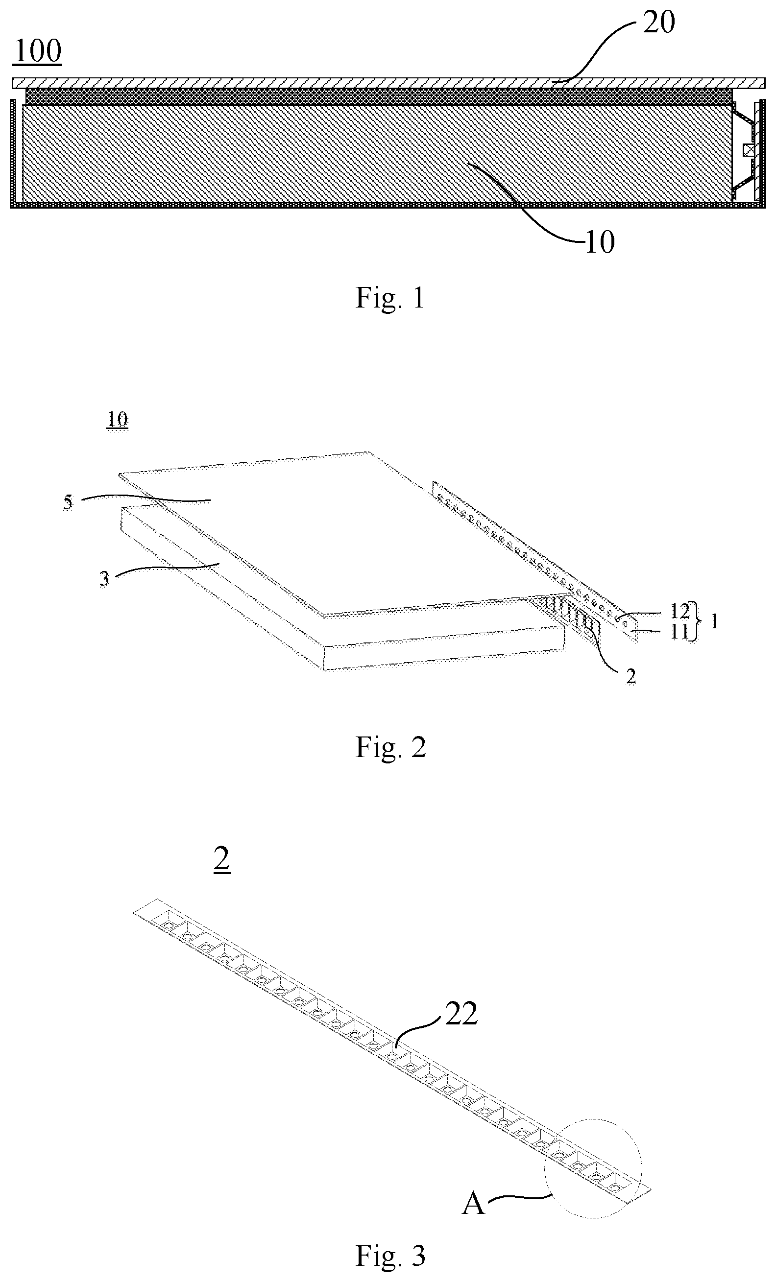 Patent US12321003 — Backlight module and display device — Figure 1