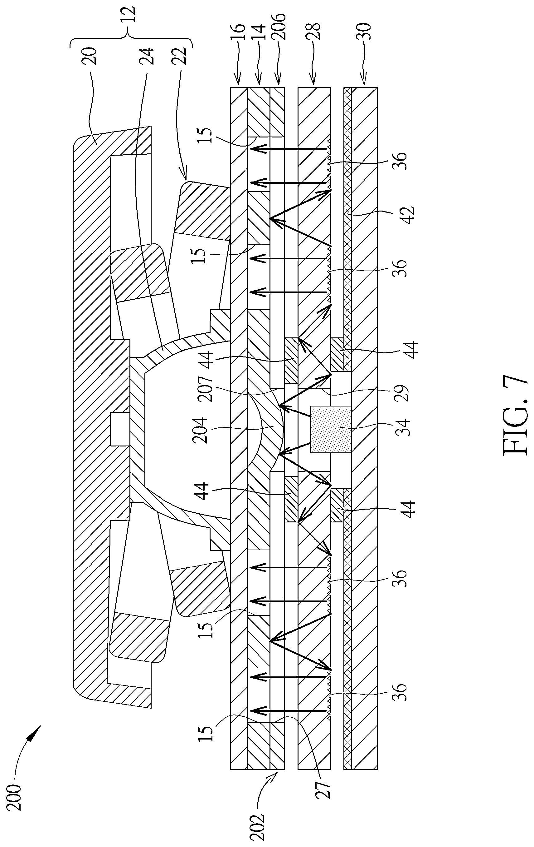 Patent US12321004 Figure 7 – Backlight keyswitch and backlight module thereof