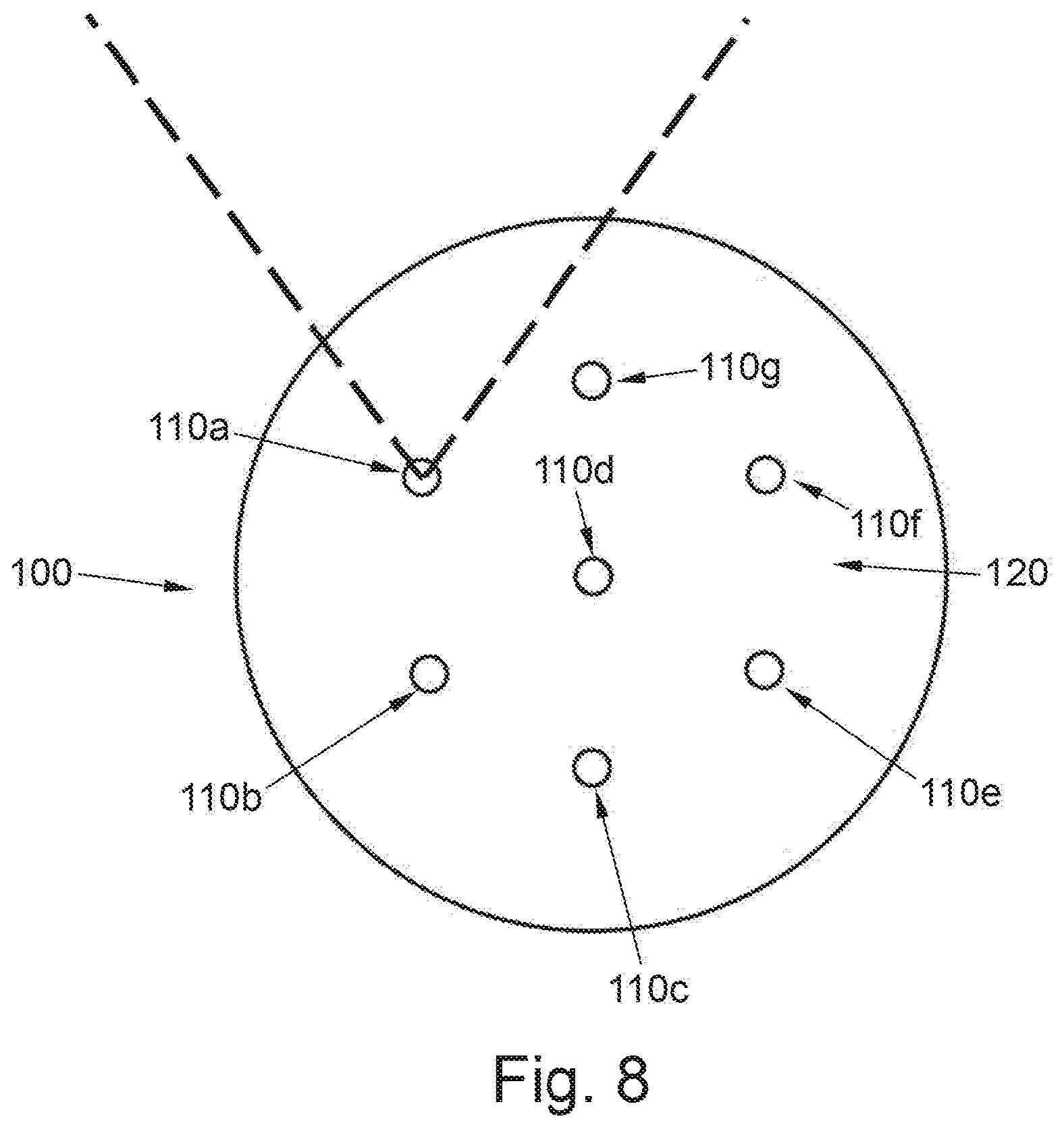 Patent US12321007 Figure 8 – Method of laser modification of an optical fibre