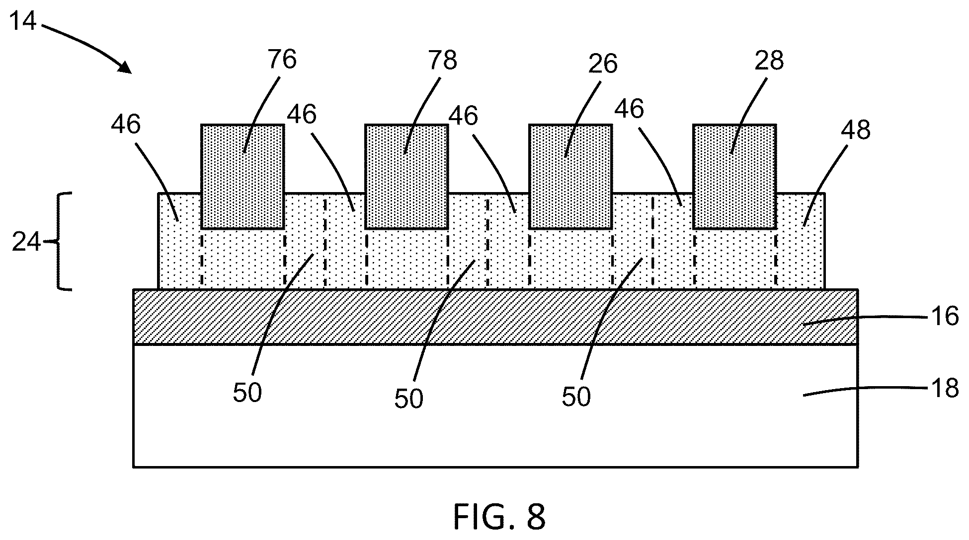 Patent US12321009 Figure 6 – Photodetectors with multiple light-absorbing semiconductor layers