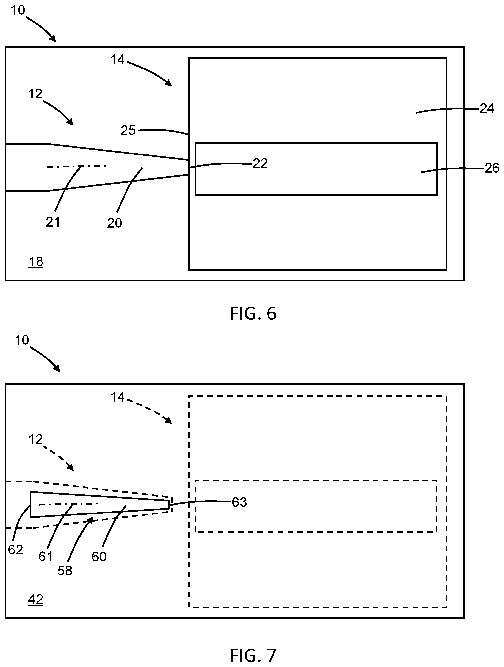 Patent US12321010 Figure 6 – Photodetectors with a tapered interface