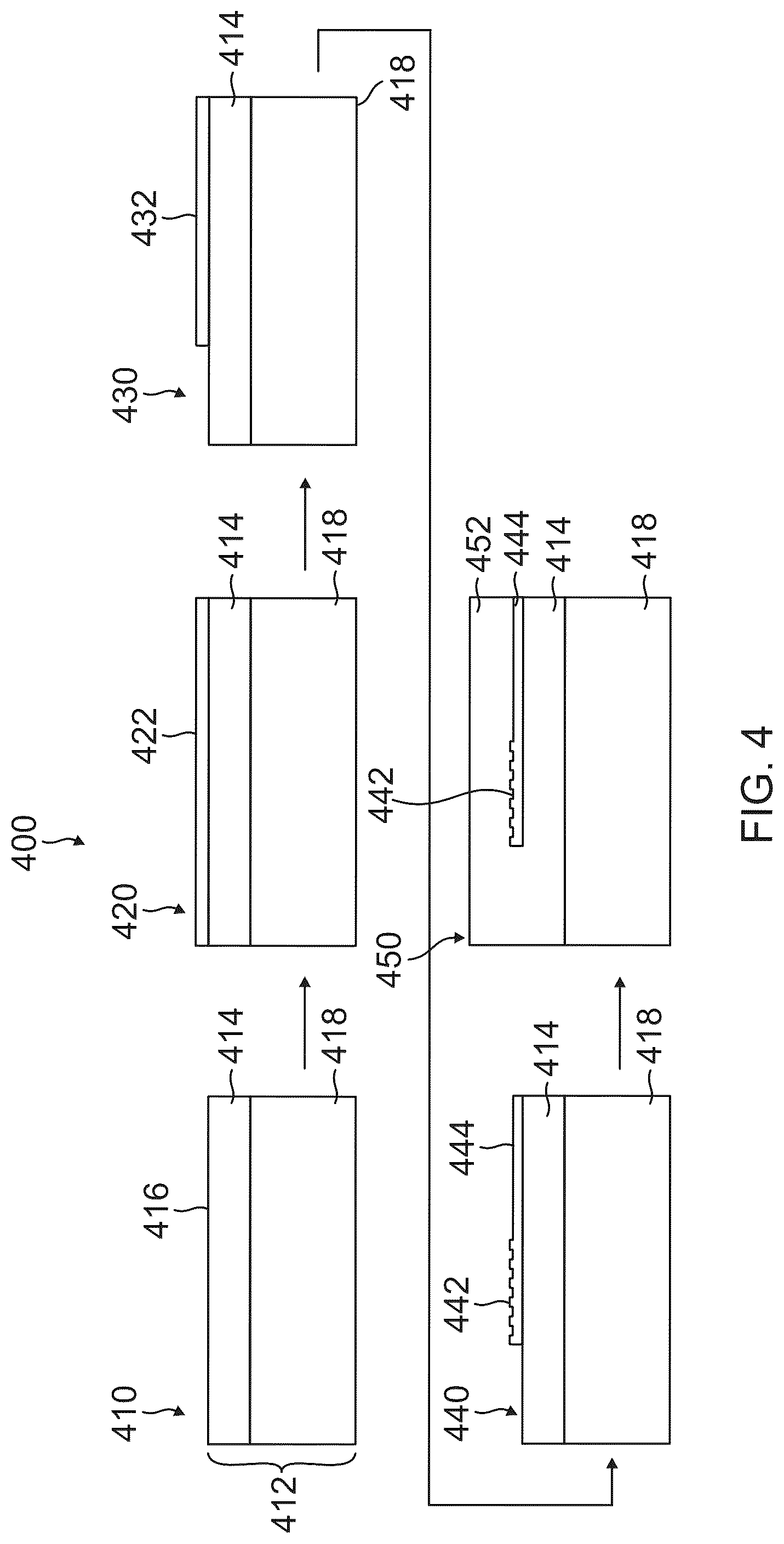 Patent US12321011 Figure 4 – Turning grating device for emission of arbitrary optical beam profiles from waveguides into two-dimensional space
