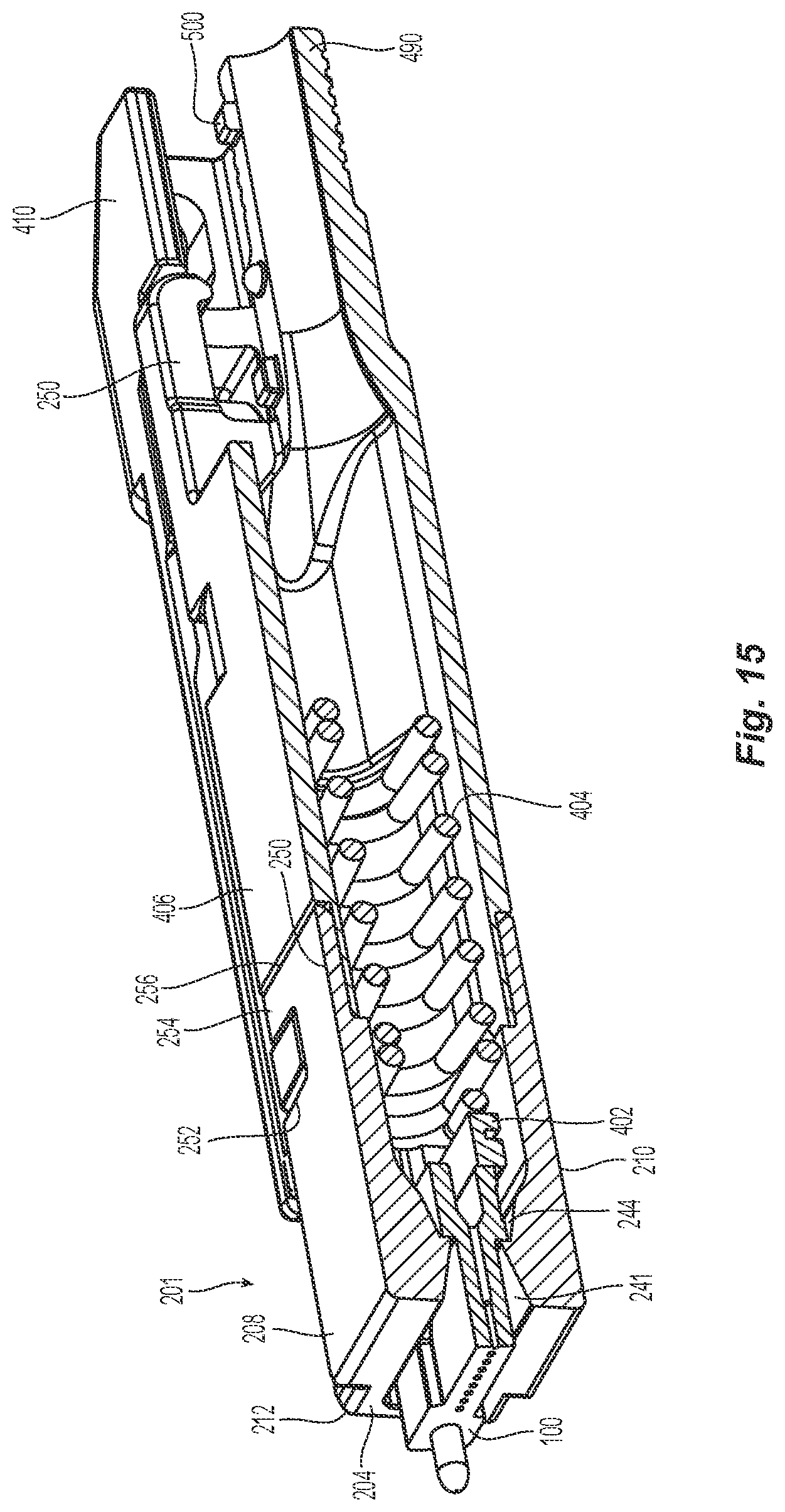 Patent US12321017 Figure 12 – Fiber optic ferrule and fiber optic ferrule receiver