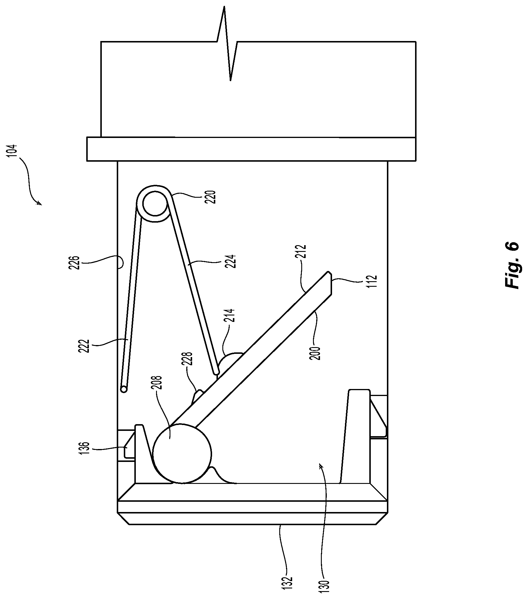 Patent US12321019 Figure 6 – Dual interlocking shutter system for a fiber optic connector and adapter