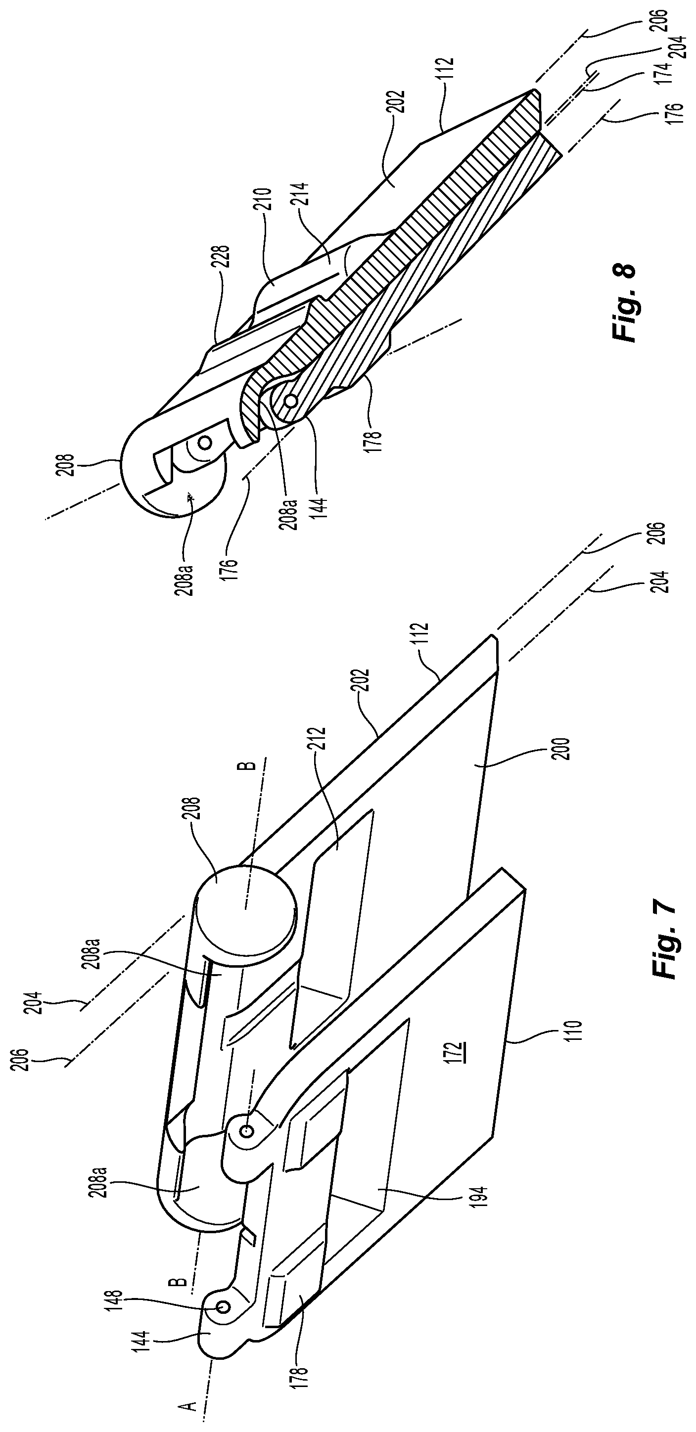 Patent US12321019 Figure 7 – Dual interlocking shutter system for a fiber optic connector and adapter