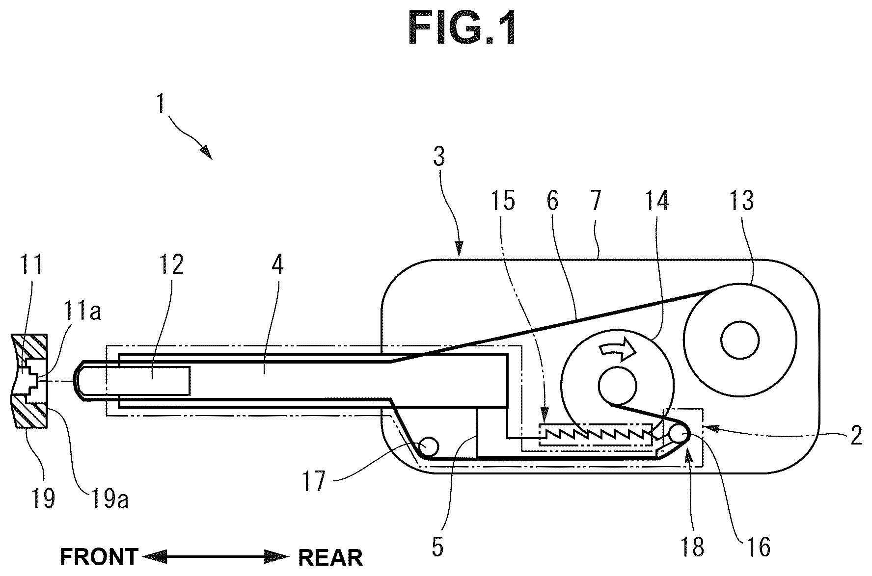 Patent US12321020 Figure 1 – Optical connector cleaning tool
