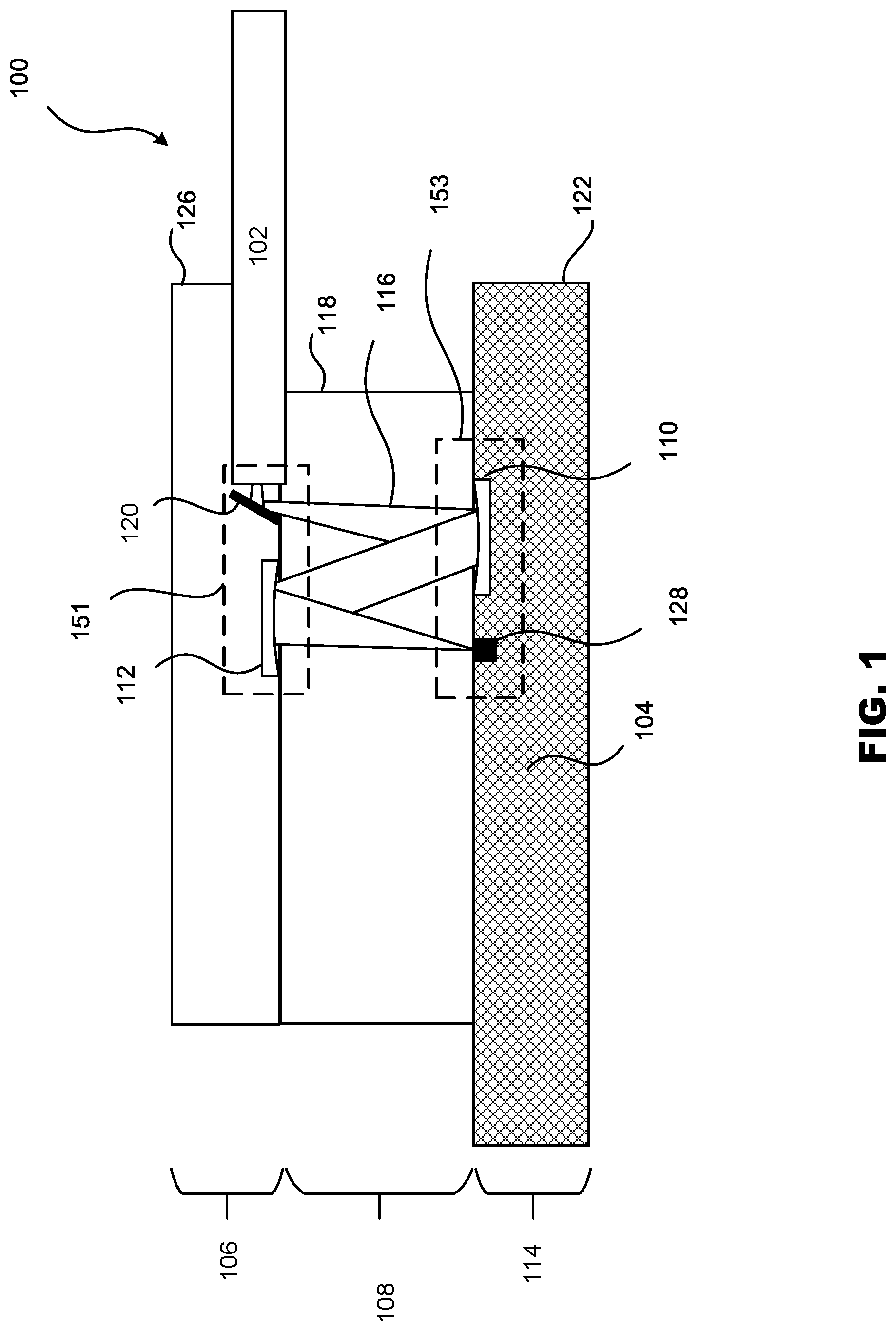 Patent US12321021 Figure 1 – Optical coupling
