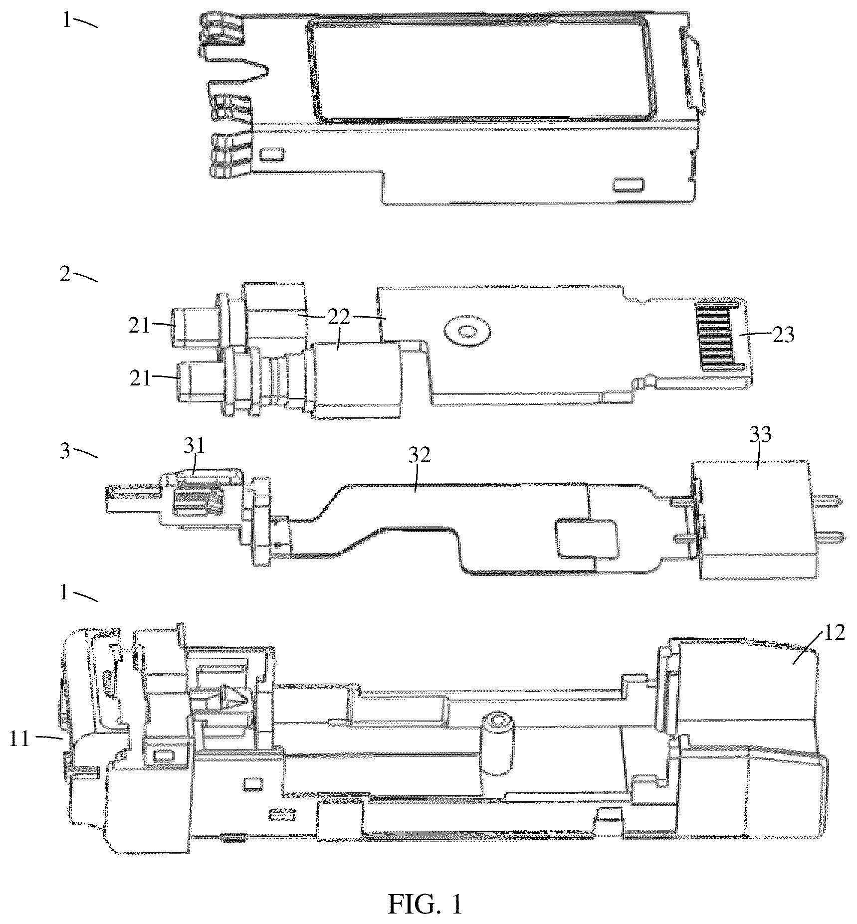 Patent US12321026 Figure 1 – Composite module and manufacturing method thereof