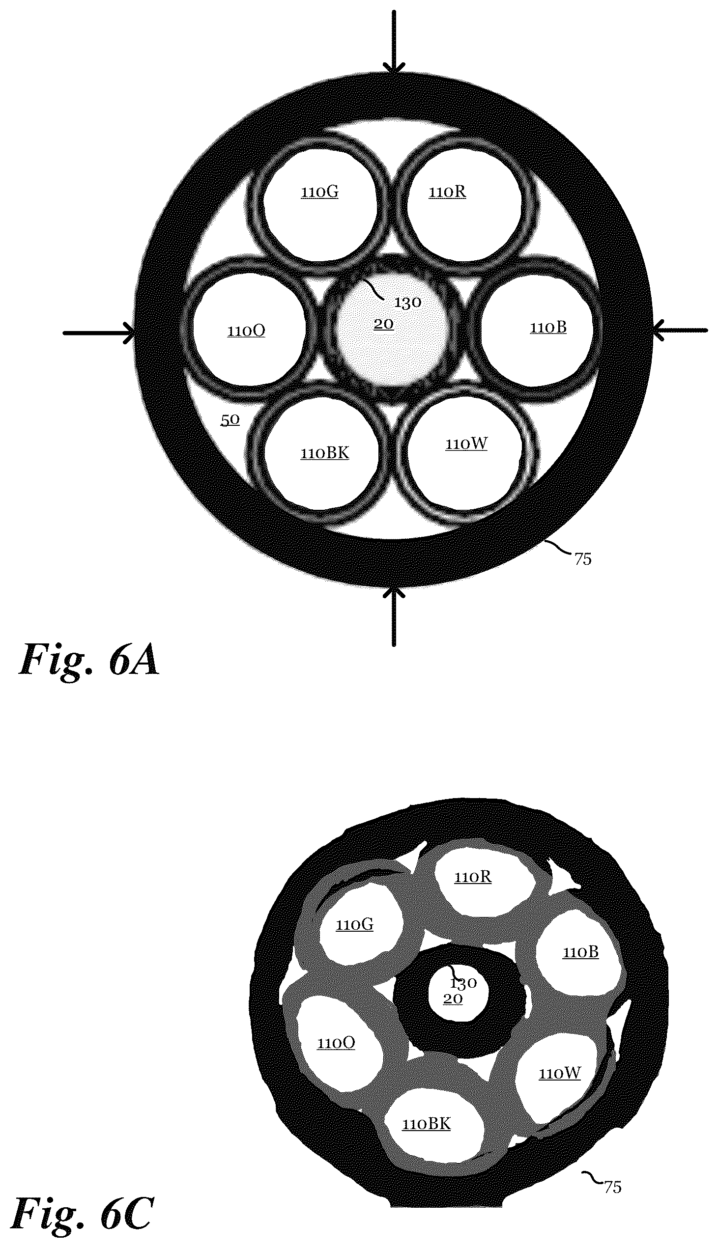 Patent US12321030 Figure 12 – High density optical cables