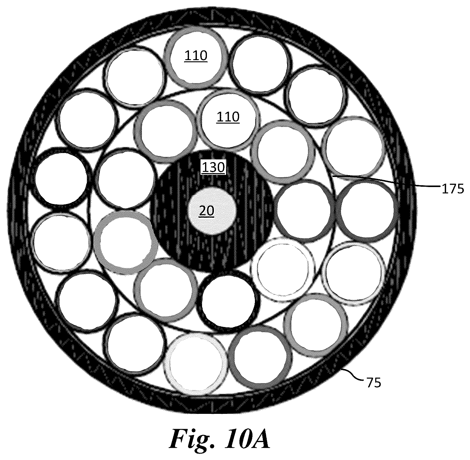 Patent US12321030 Figure 18 – High density optical cables