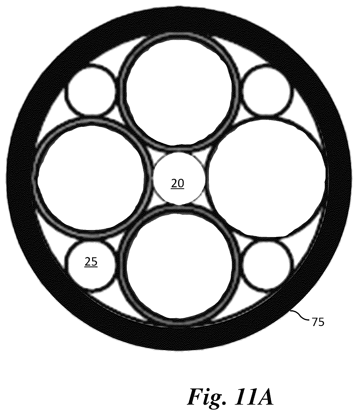 Patent US12321030 Figure 19 – High density optical cables