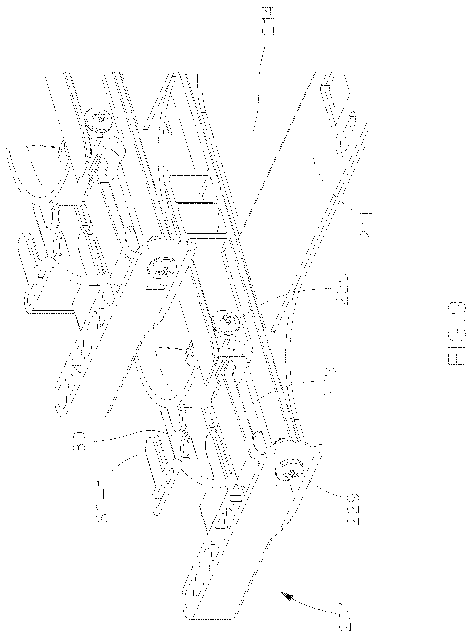 Patent US12321032 Figure 9 – Optical distribution and splice frame including cassettes