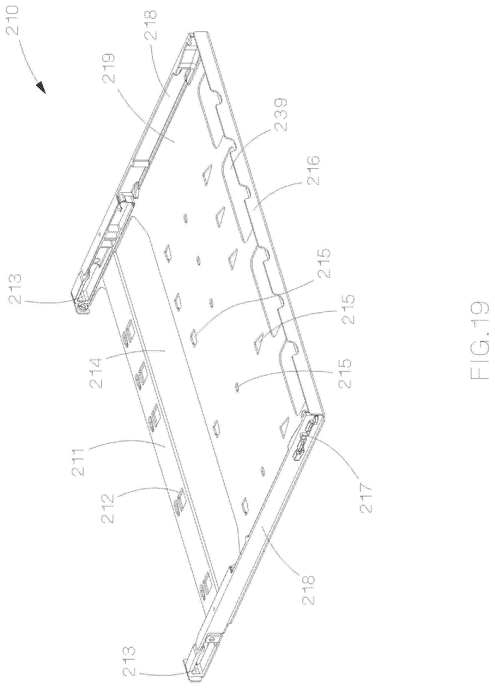 Patent US12321032 Figure 17 – Optical distribution and splice frame including cassettes