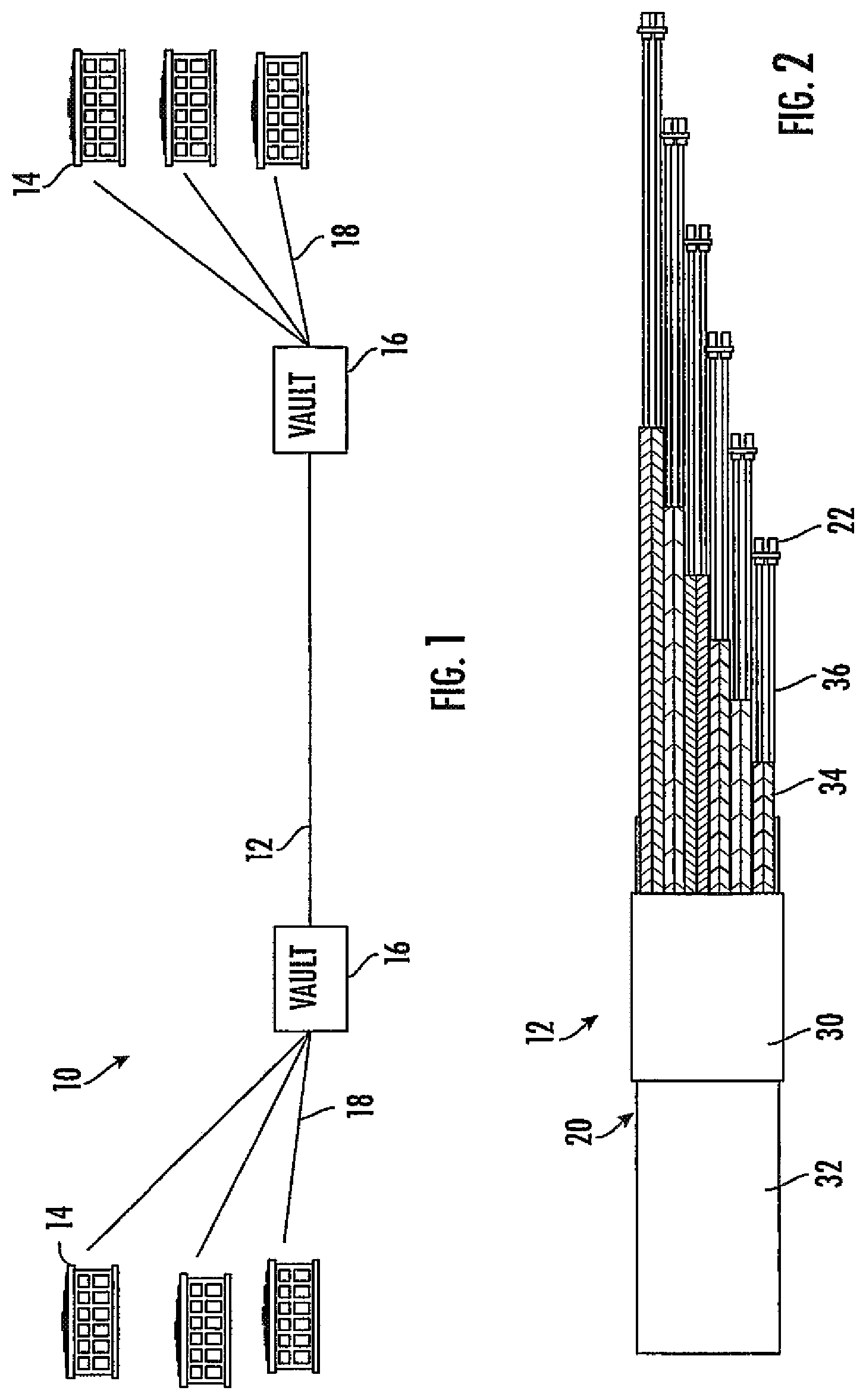 Patent US12321033 Figure 1 – Optical distribution system and related methods