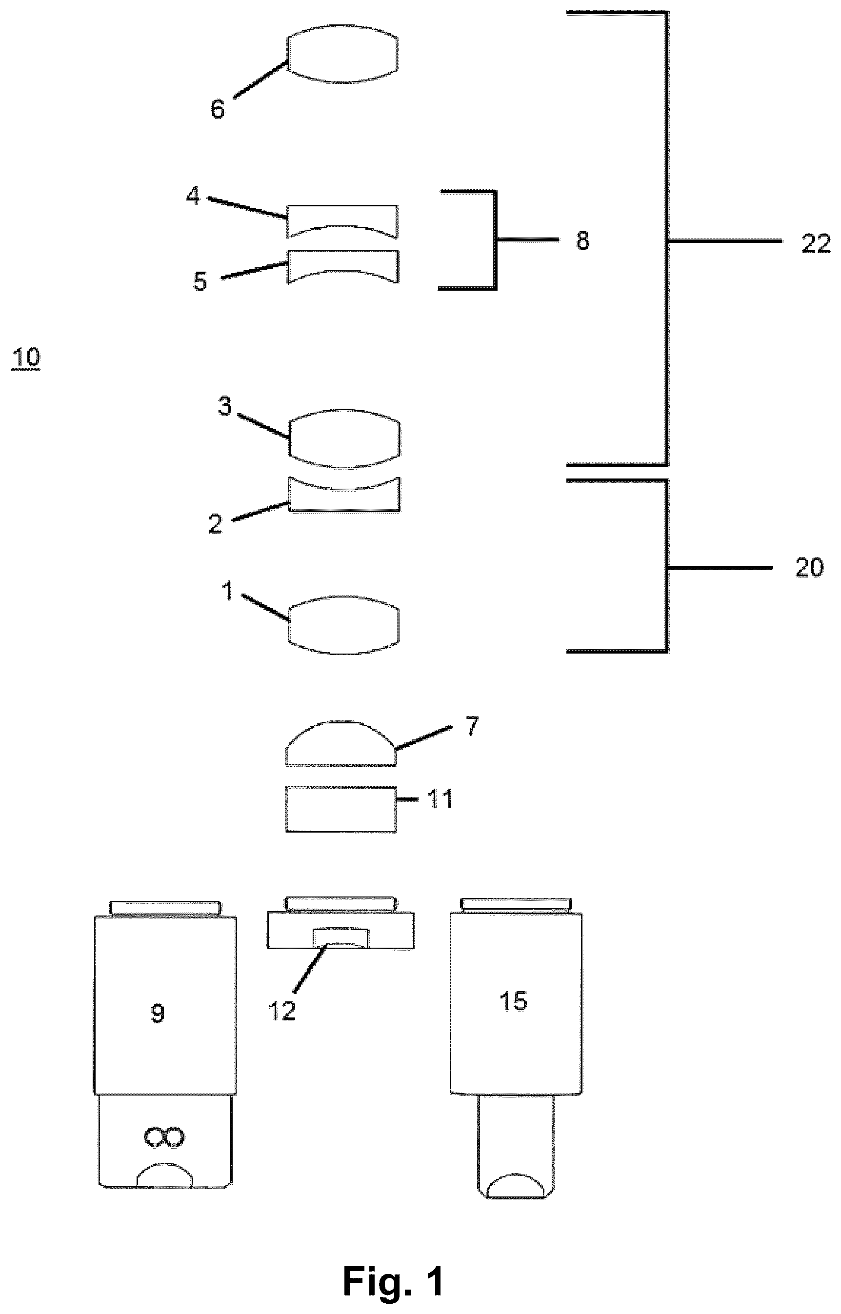 Patent US12321036 Figure 1 – Complex focusing system with modulating lenses