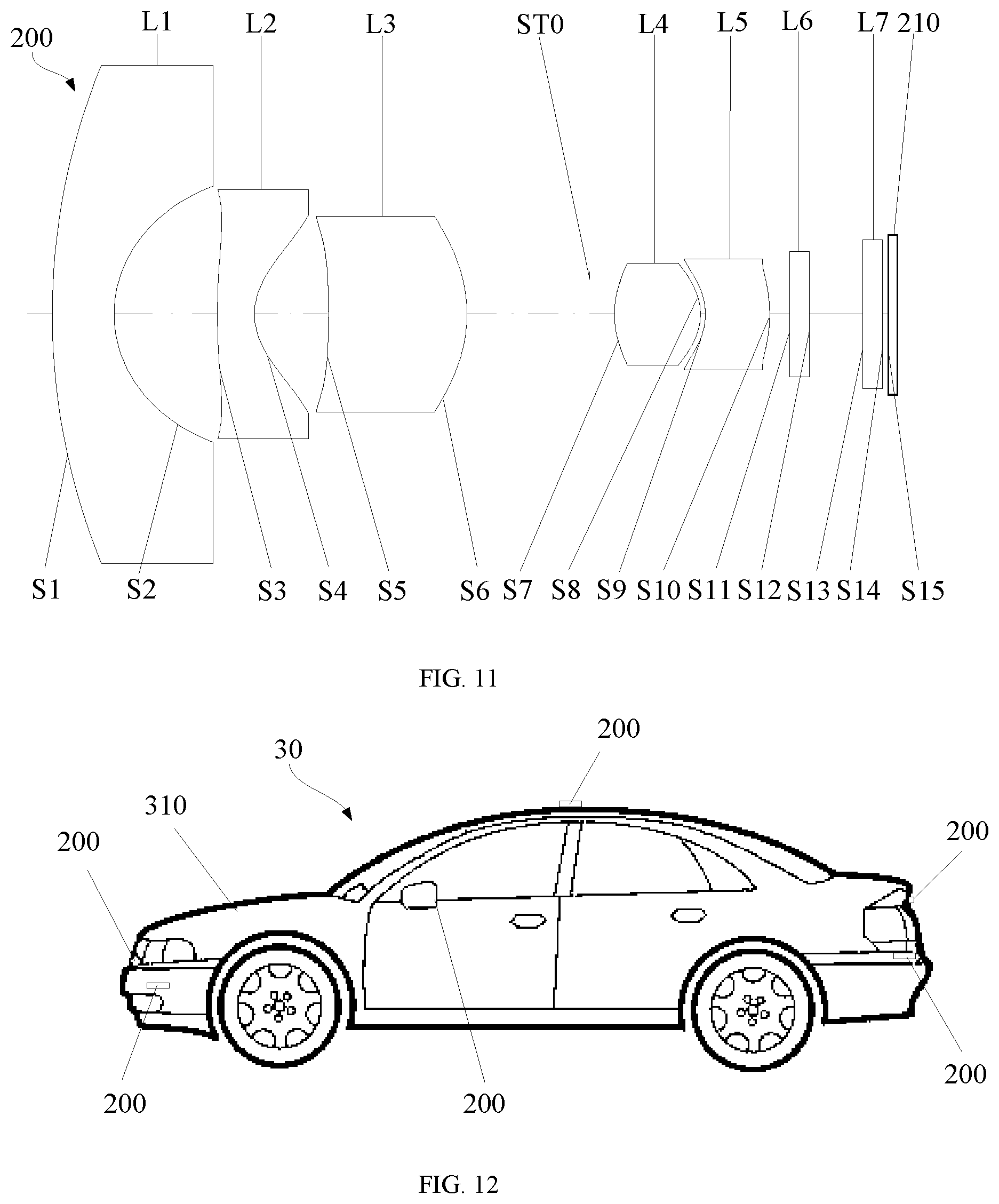 Patent US12321037 Figure 6 – Optical system, camera module, and automobile