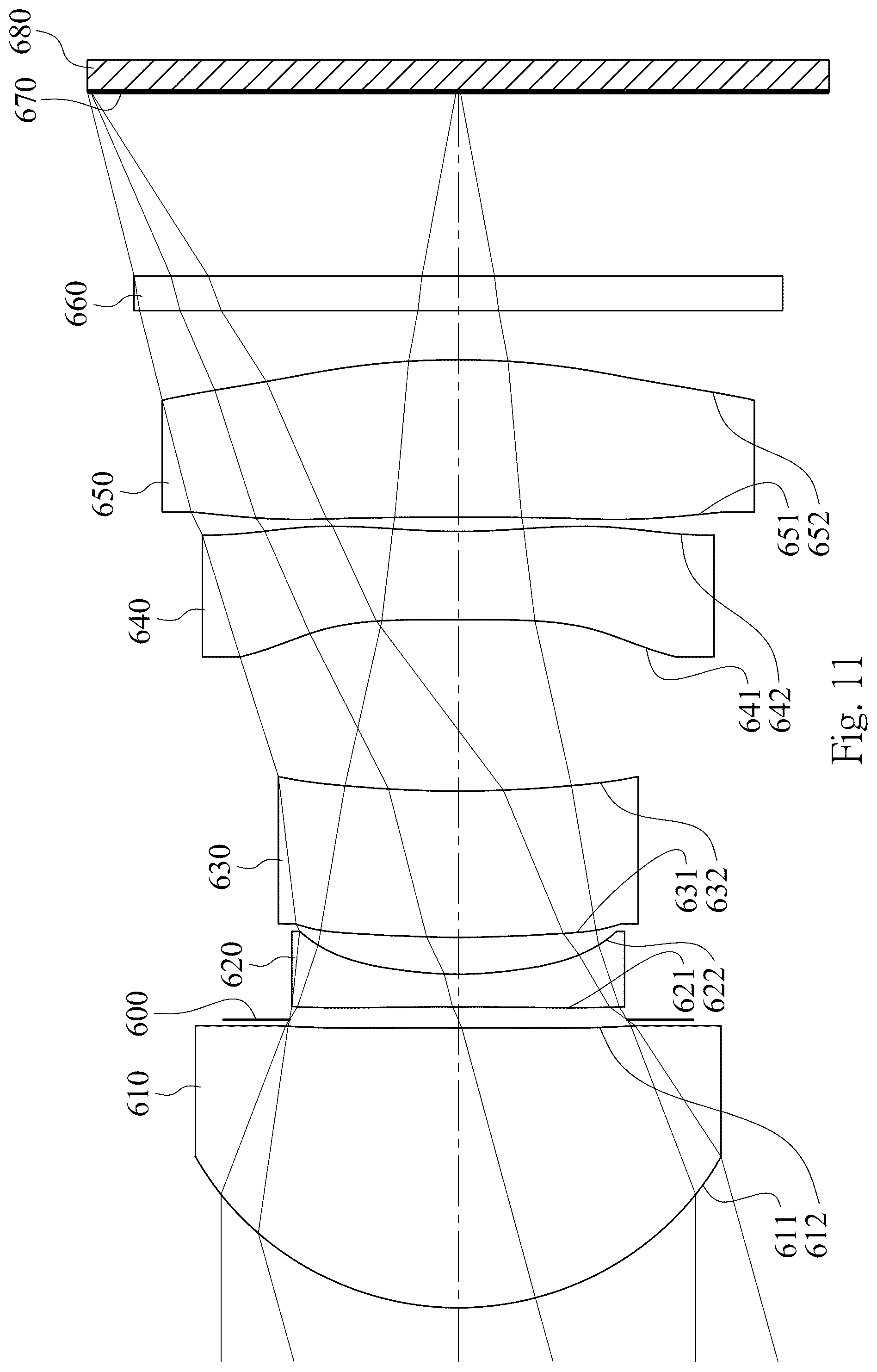 Patent US12321038 Figure 11 – Optical photographing lens assembly, image capturing device and electronic device