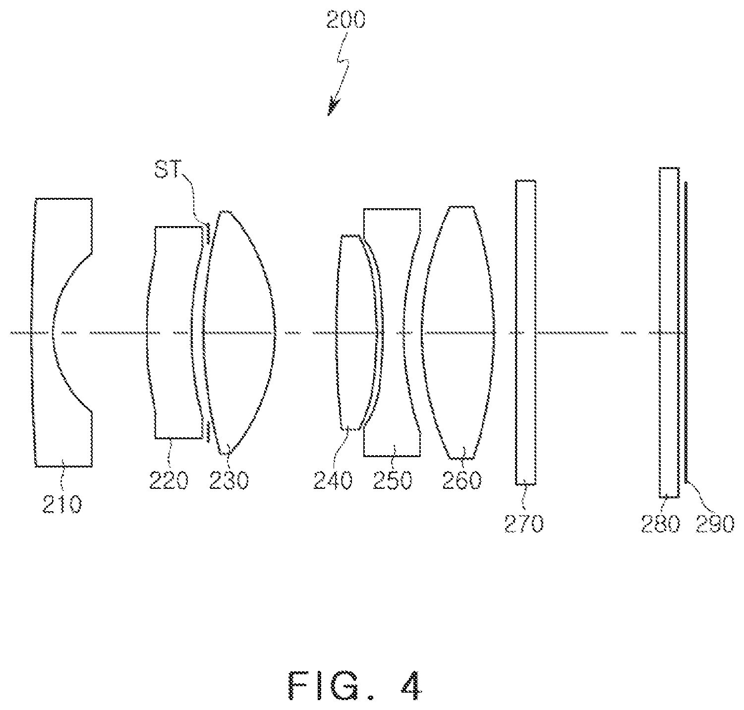 Patent US12321039 Figure 4 – Image capturing lens system