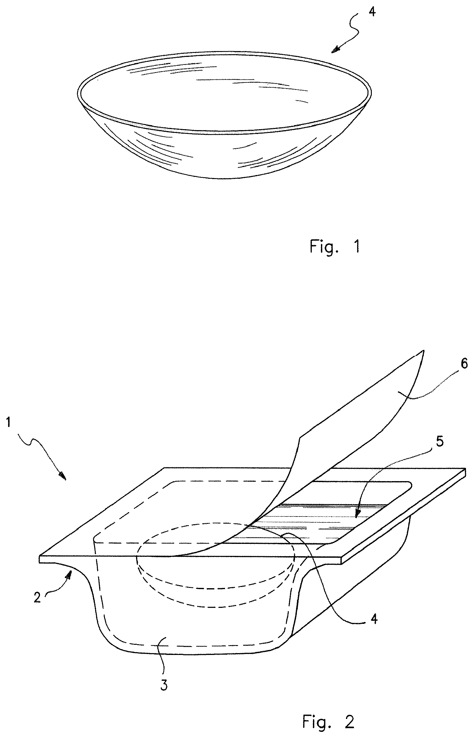 Patent US12321043 Figure 1 – Soft contact lens and a packaging comprising such a soft contact lens