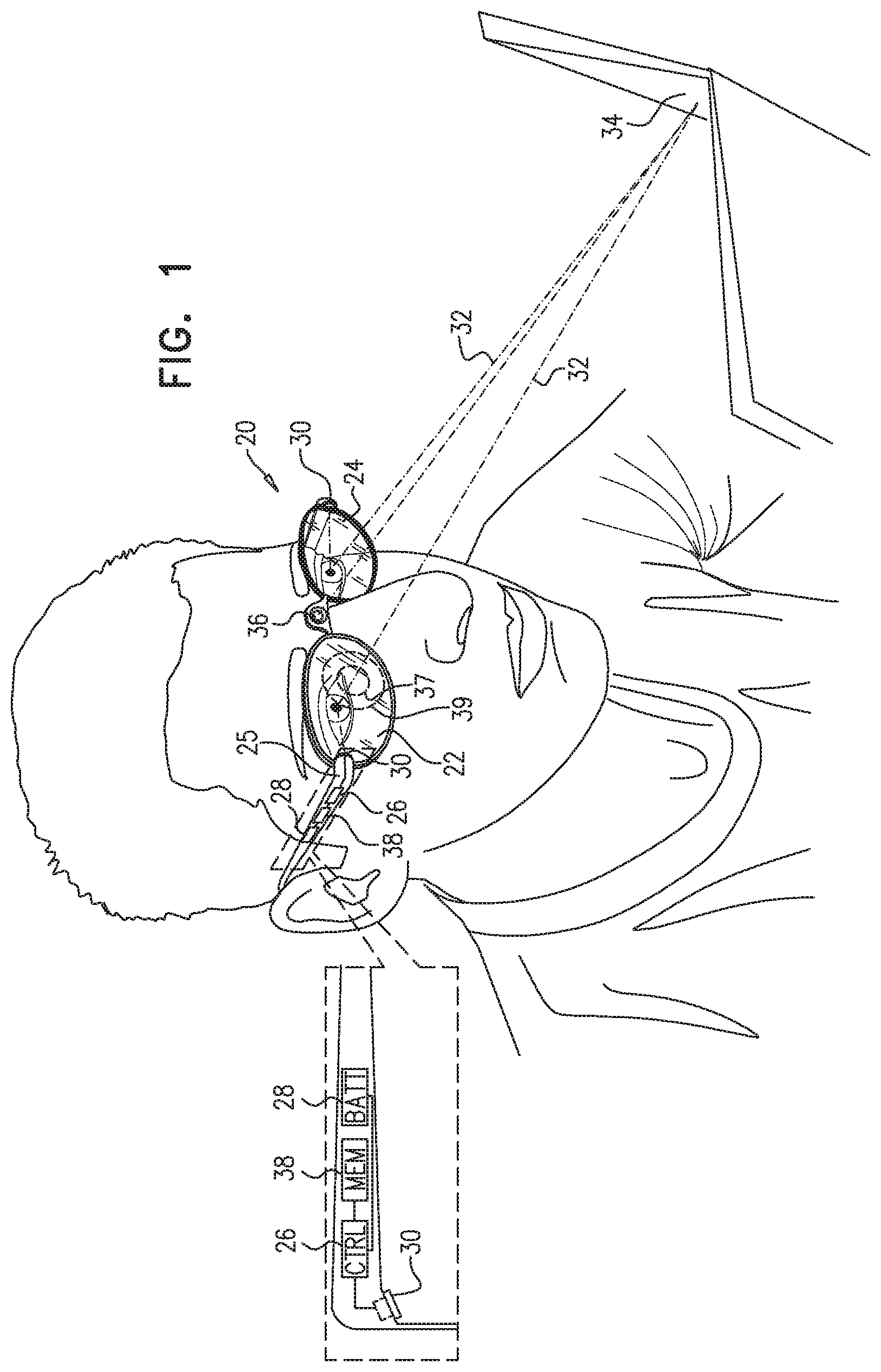 Patent US12321045 Figure 1 – Electrically-tunable vision aid for treatment of myopia