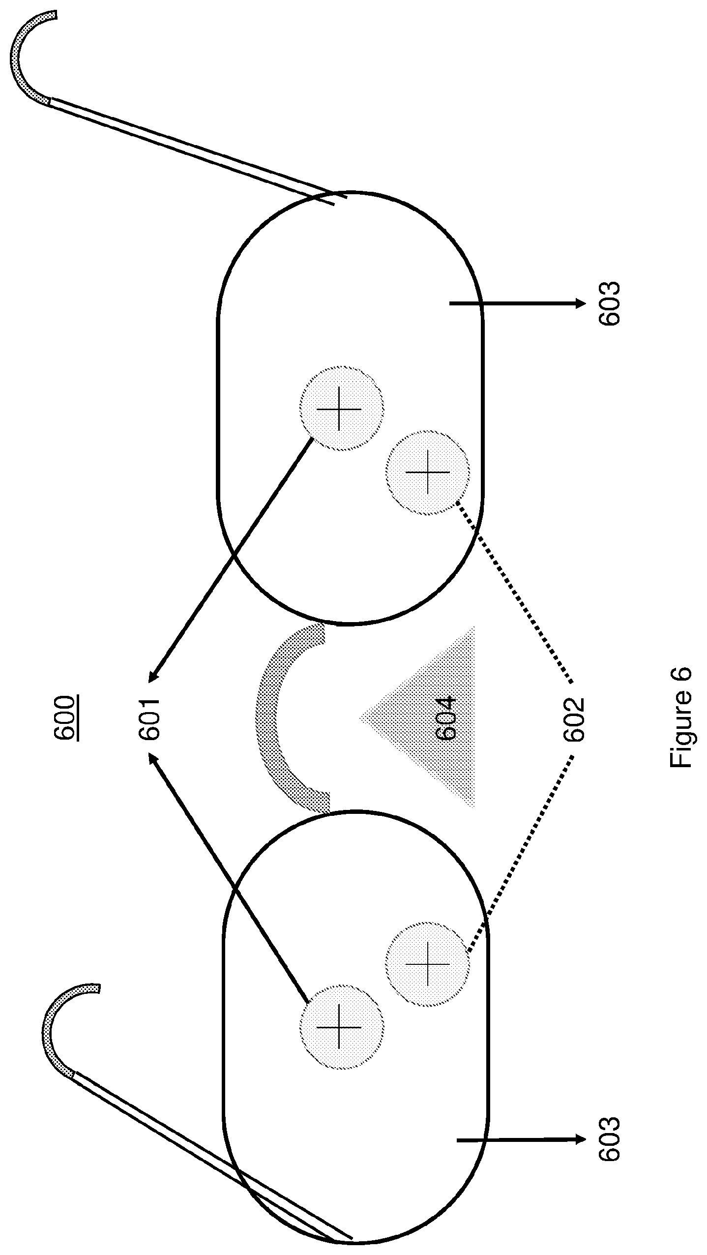 Patent US12321046 Figure 9 – Spectacle lenses with auxiliary optical elements