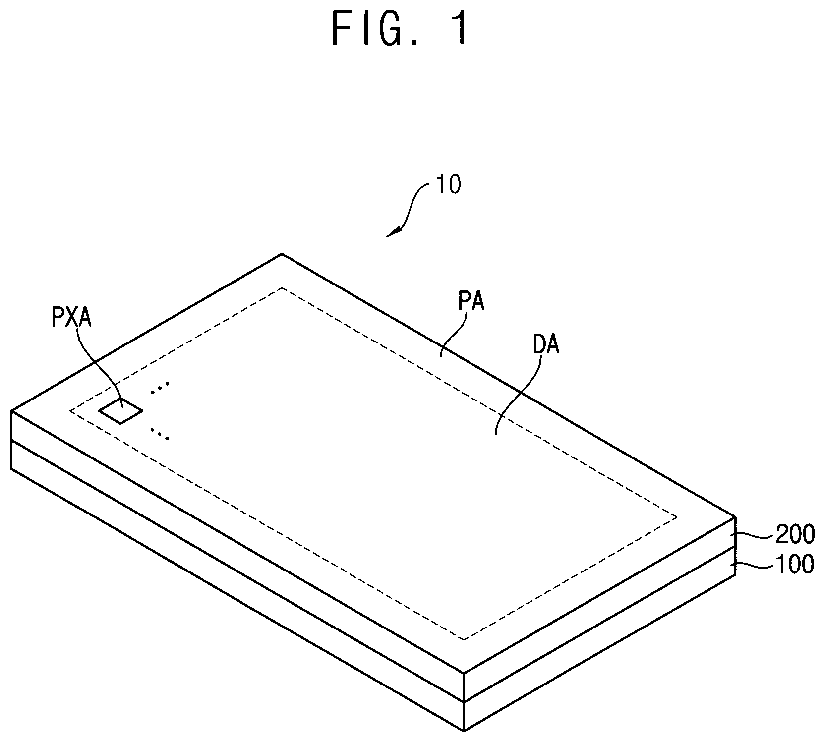 Patent US12321067 Figure 1 – Display device