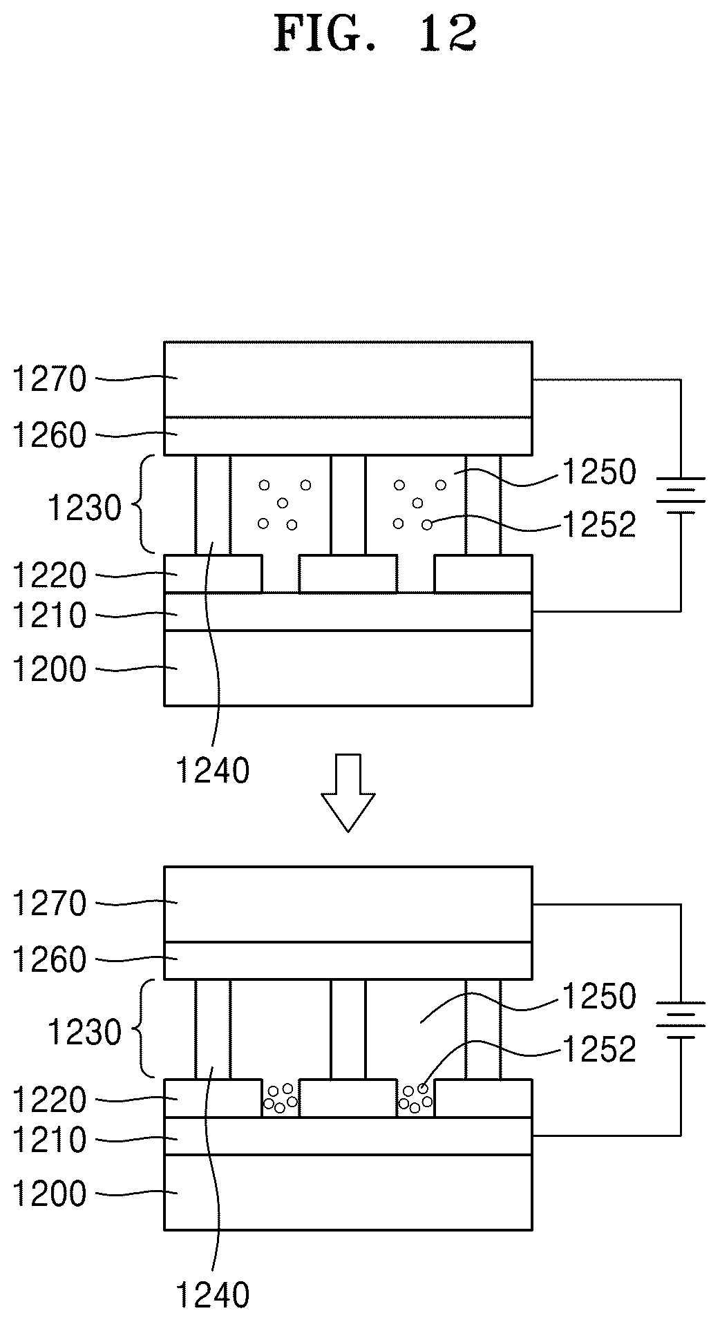 Patent US12321068 Figure 12 – Film with electrically controllable transparency and method for manufacturing same