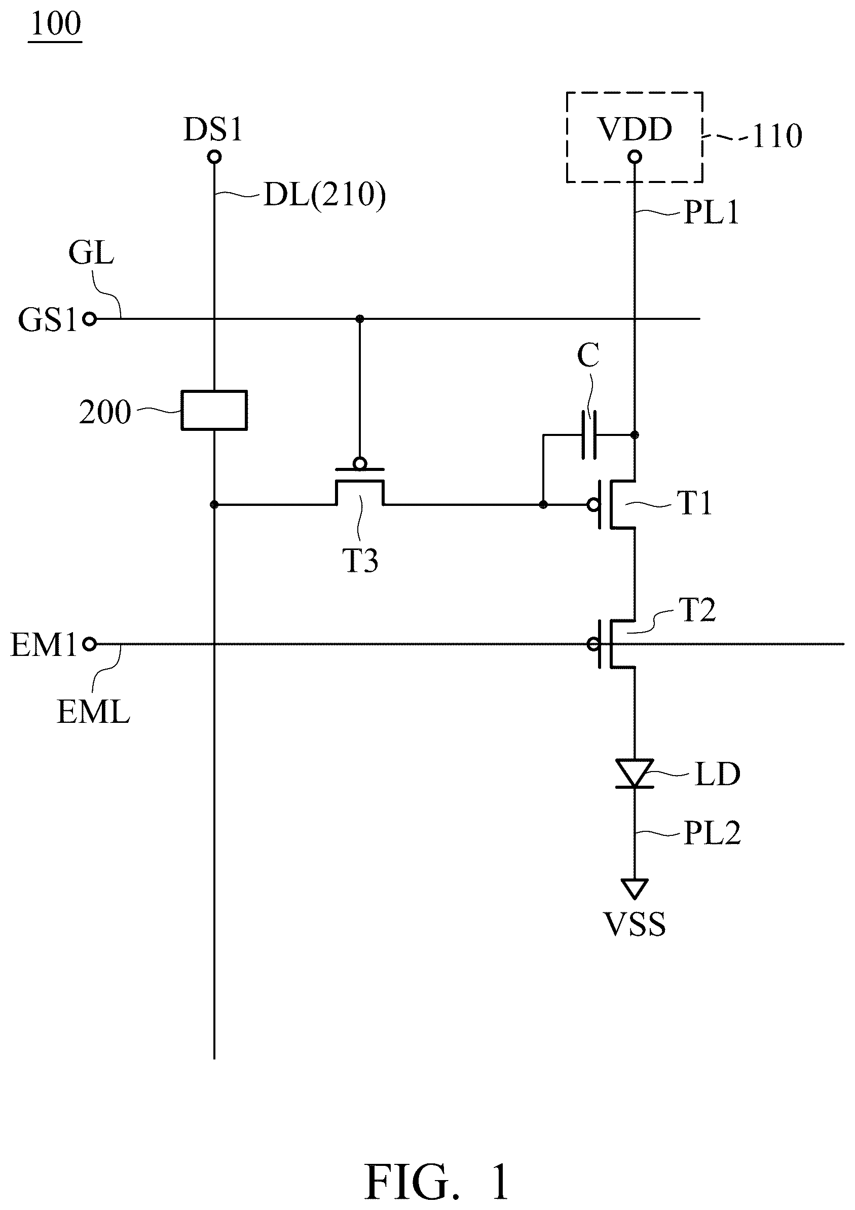Patent US12321071 Figure 1 – Electronic device