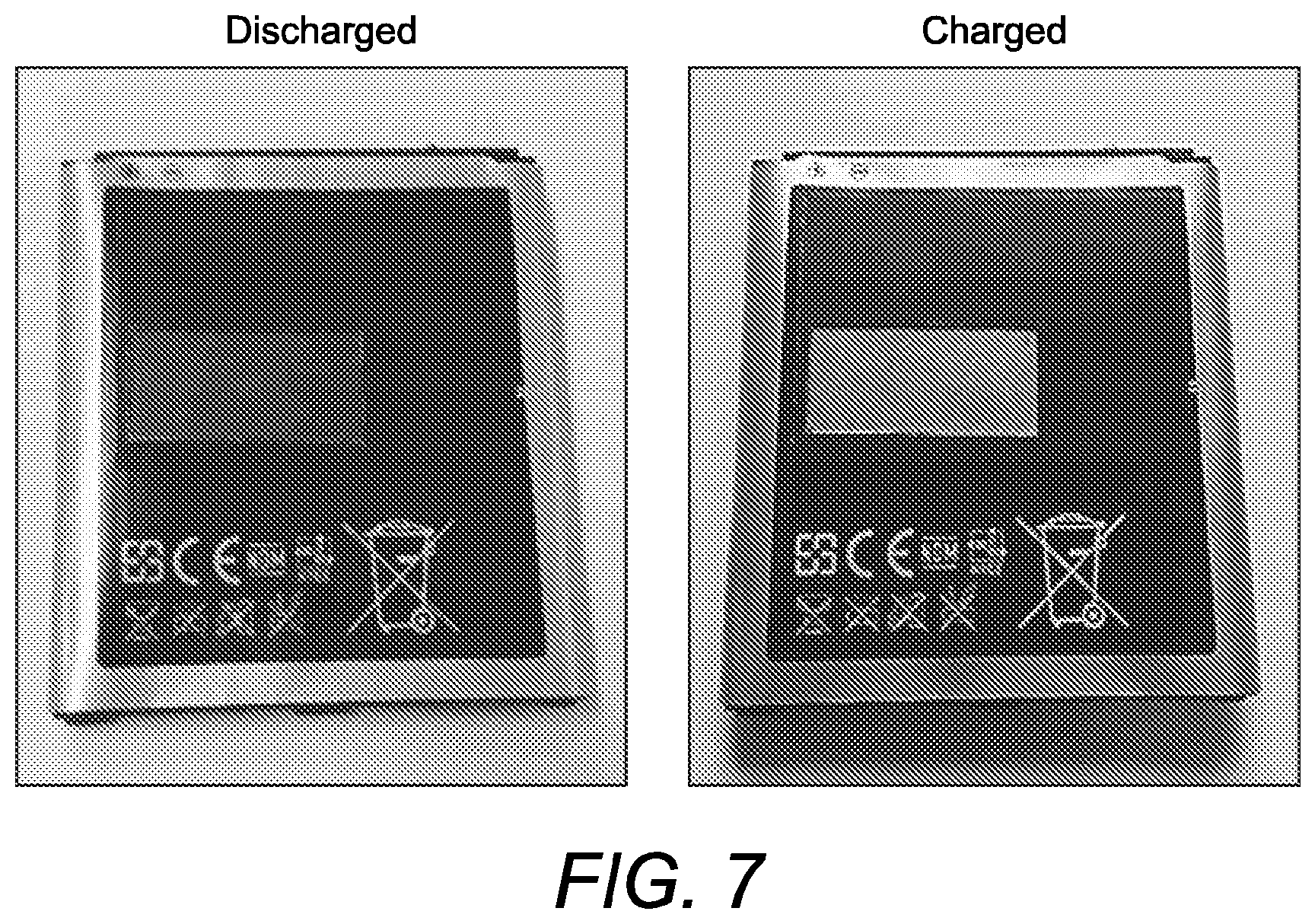 Patent US12321074 Figure 7 – Multispectral electro-optical ion-intercalated graphene electrochrome cells