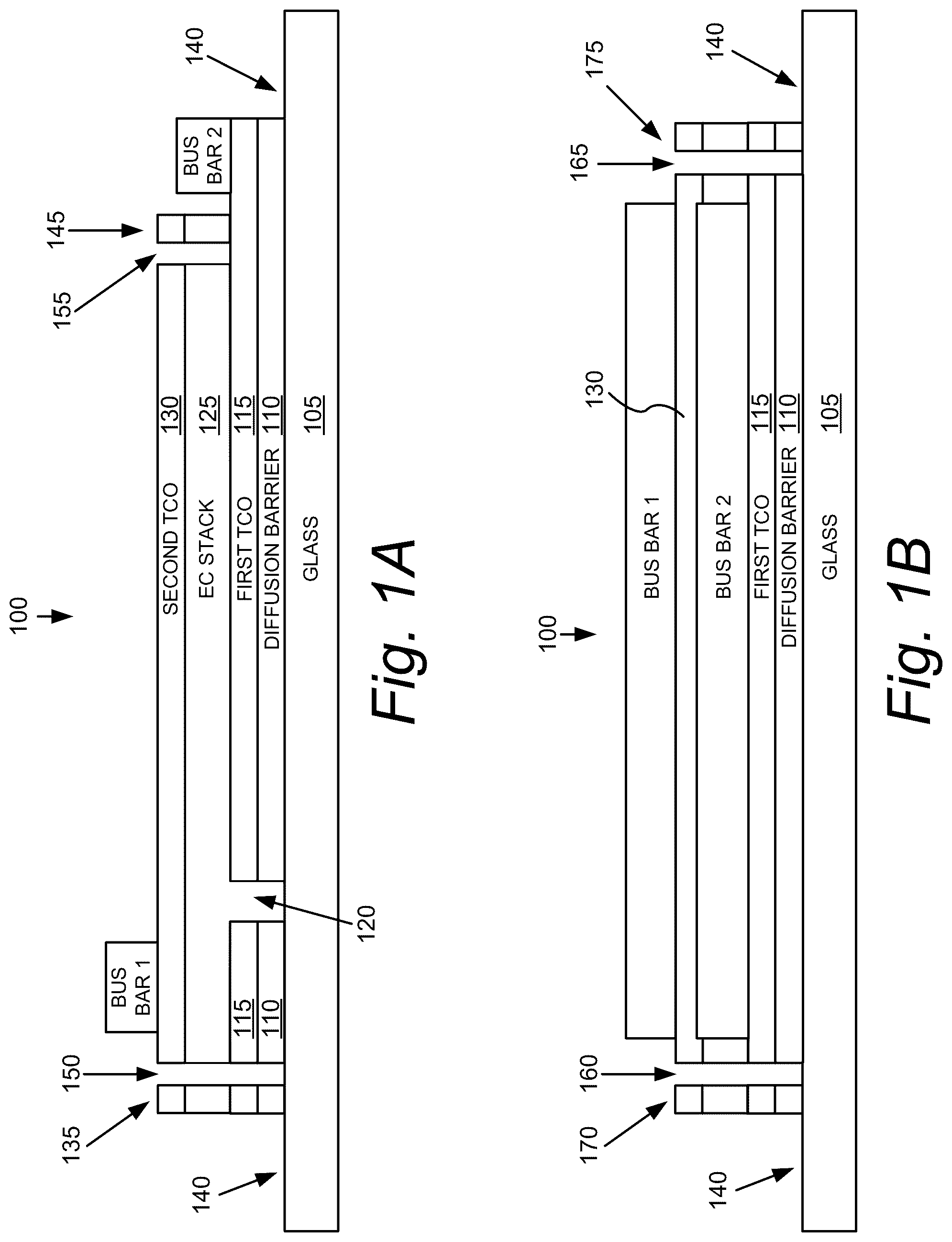 Patent US12321075 Figure 1 – Electrochromic laminates