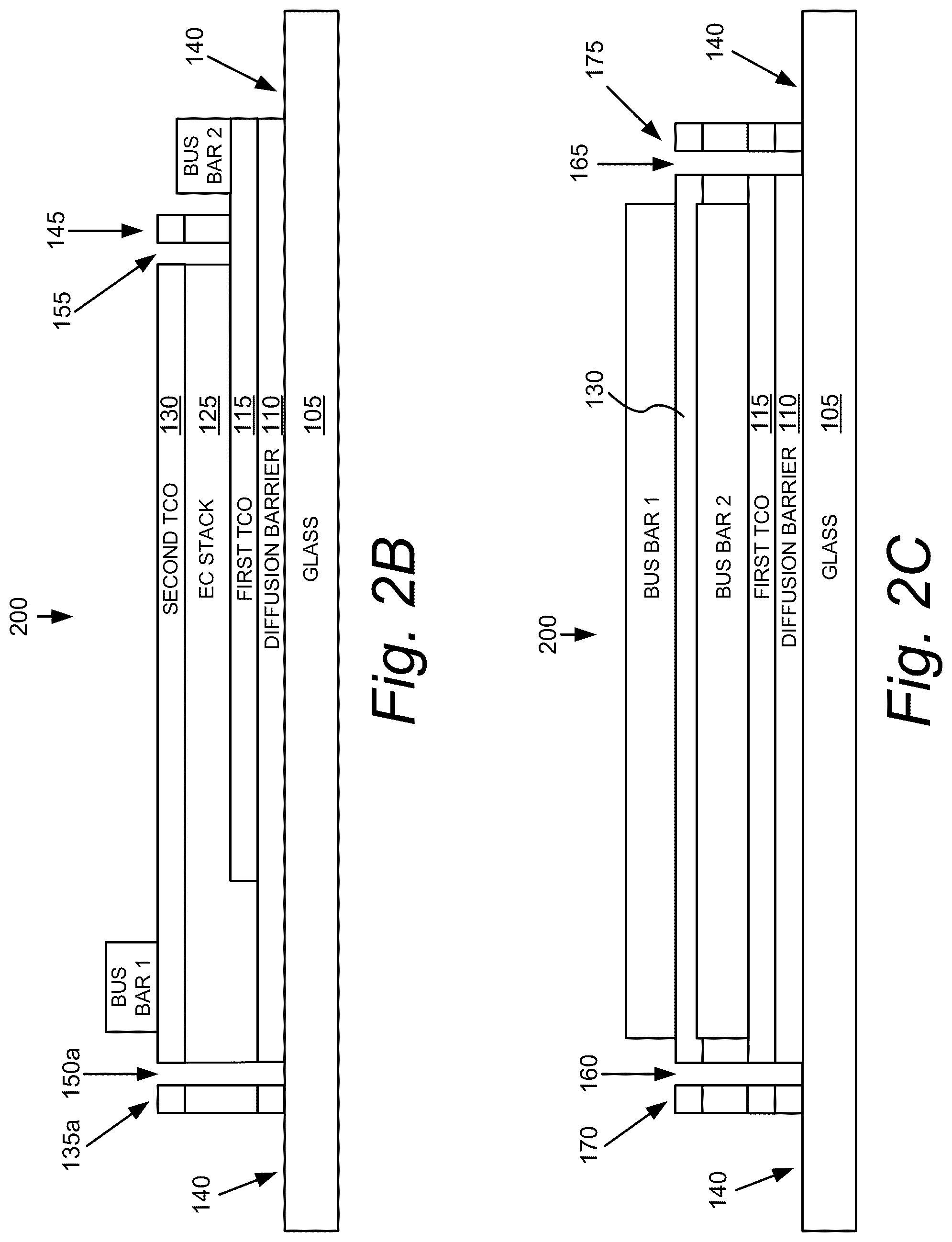 Patent US12321075 Figure 5 – Electrochromic laminates