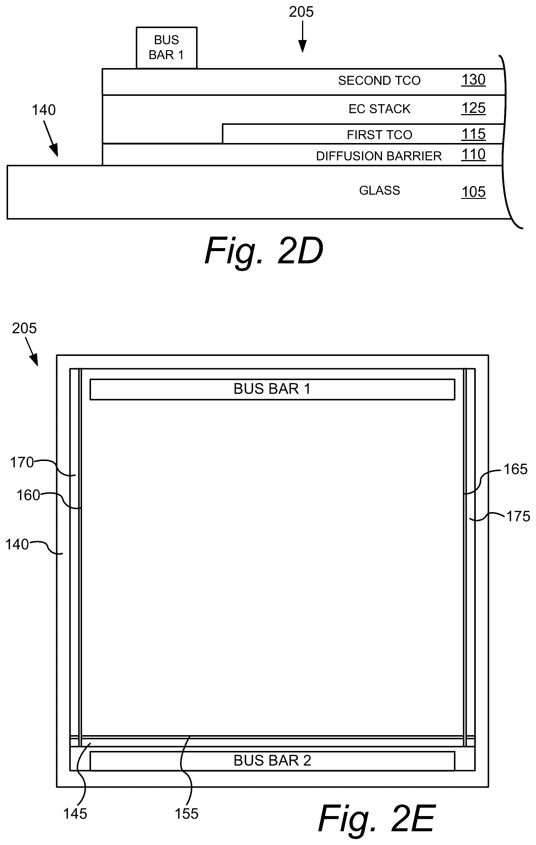 Patent US12321075 Figure 6 – Electrochromic laminates