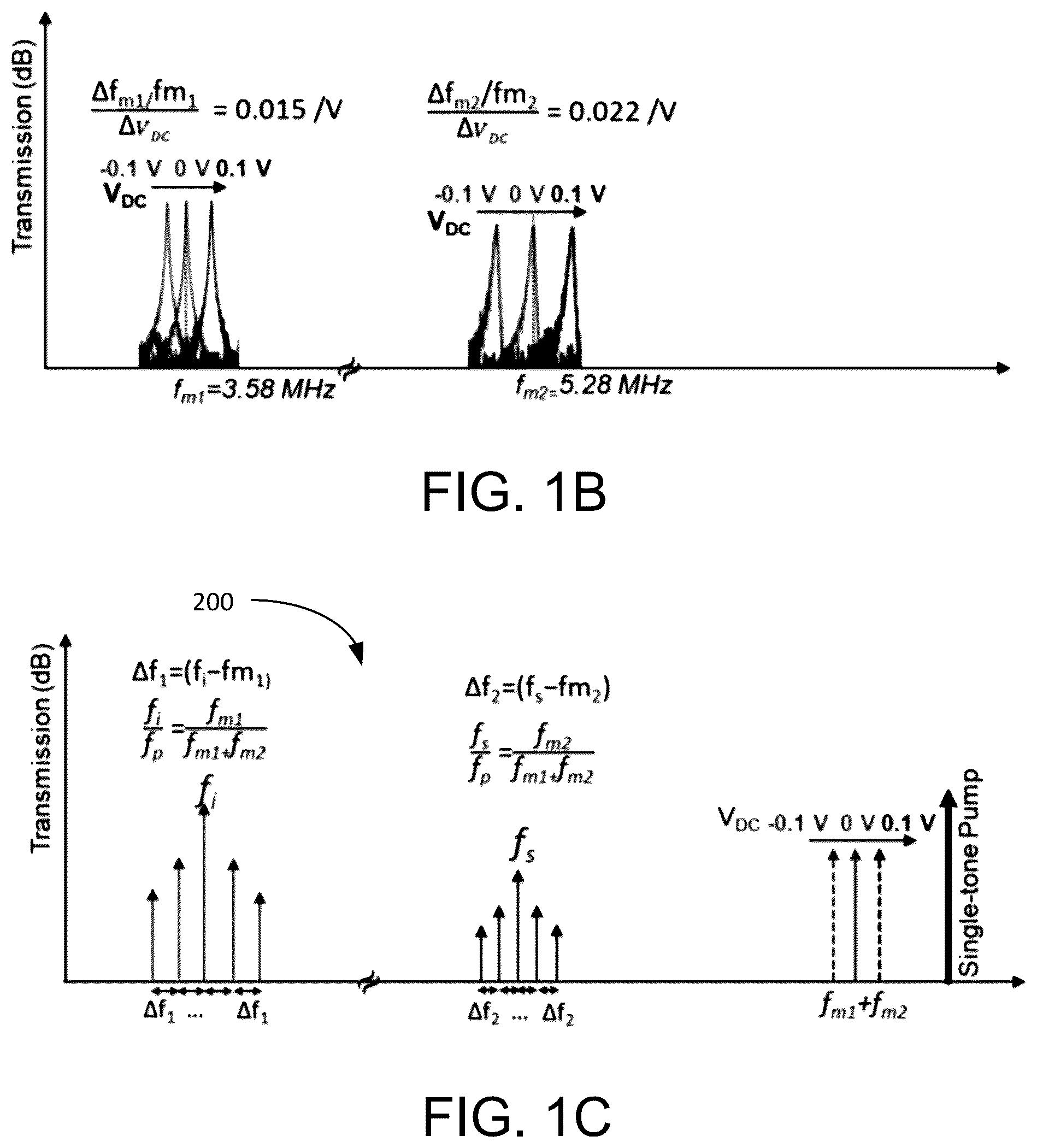 Patent US12321079 Figure 2 – Piezoelectric resonant-based mechanical frequency combs