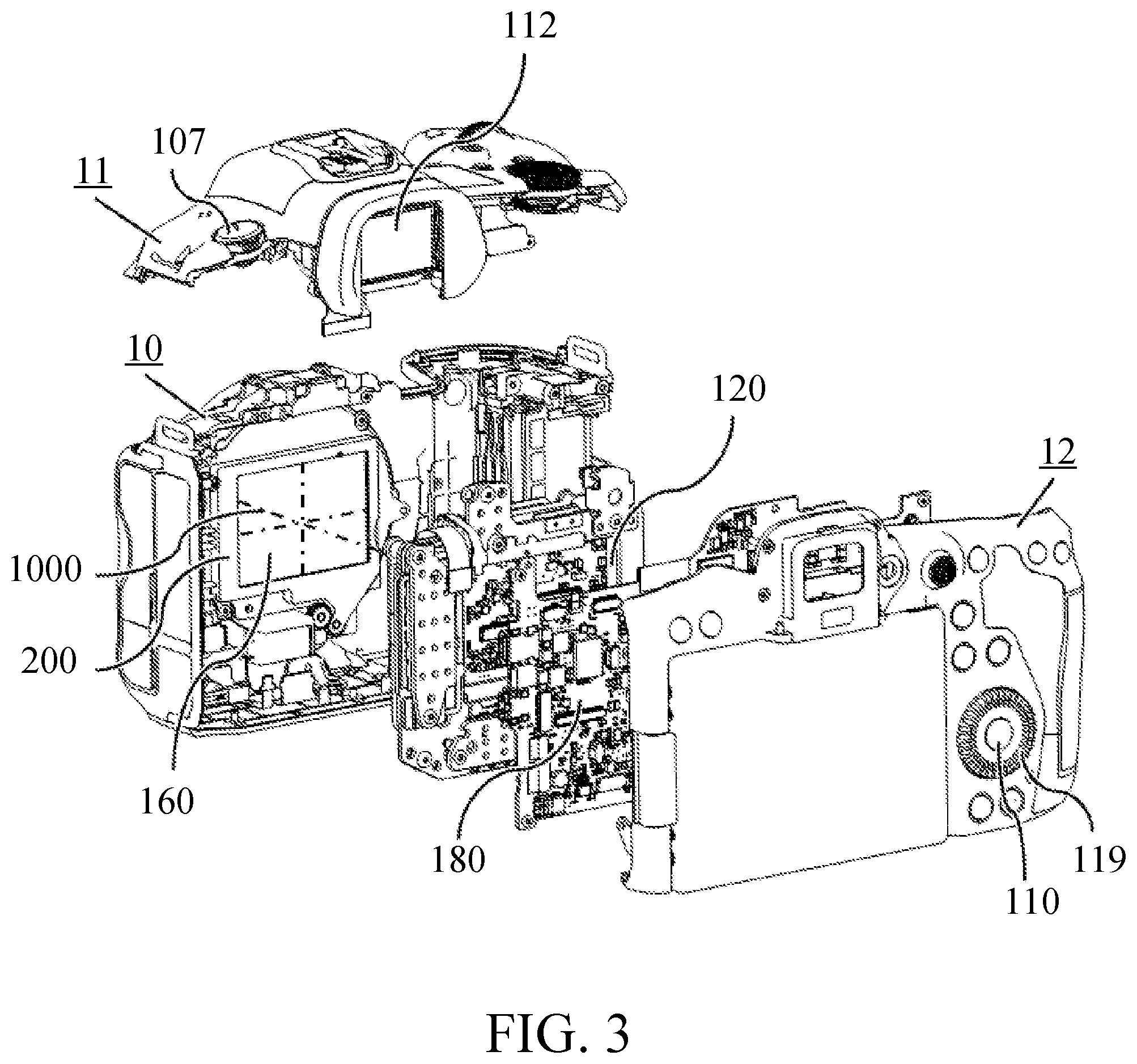 Patent US12321082 Figure 3 – Image pickup apparatus
